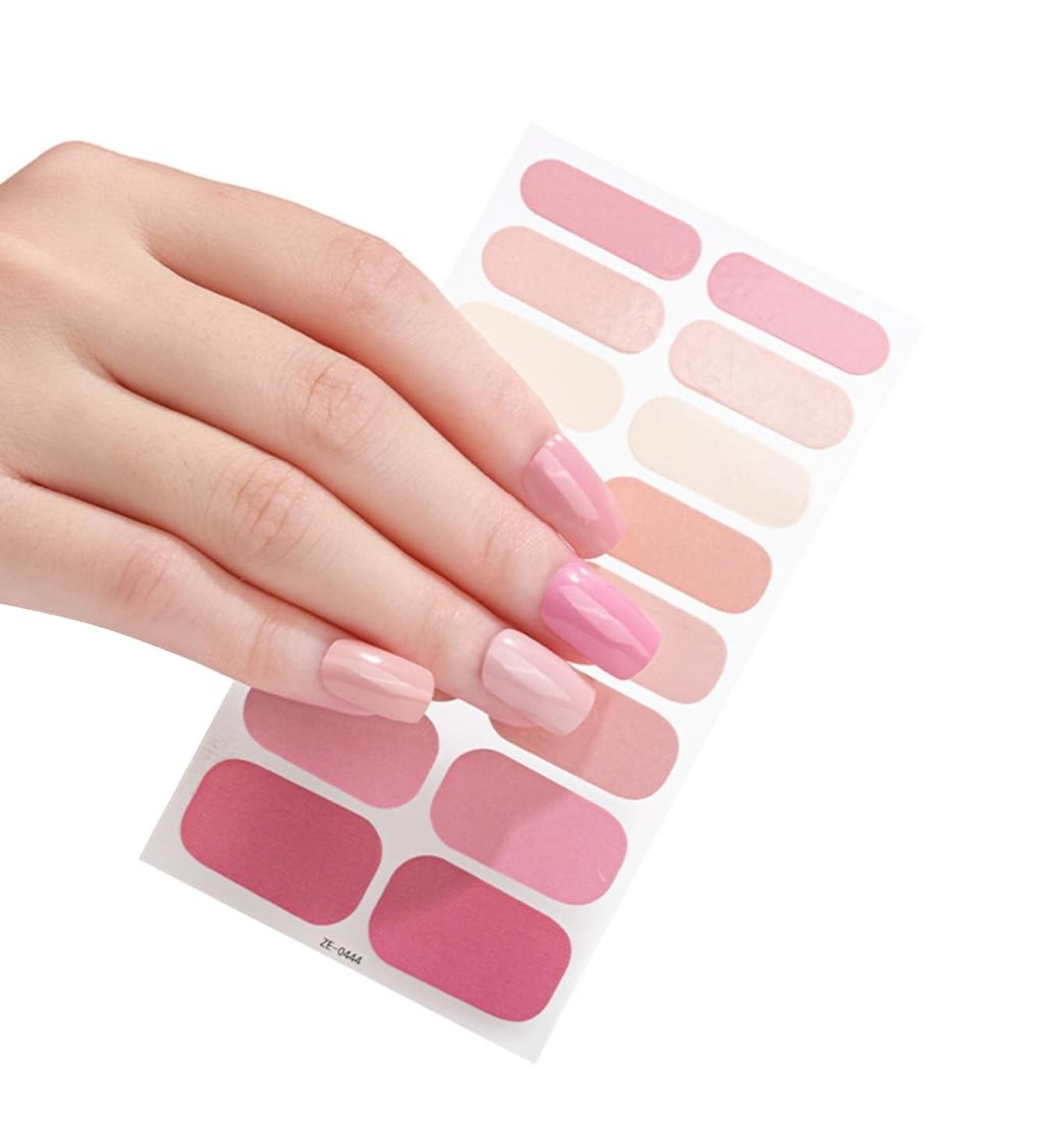 JSGHGDF 16 s Sticker Nail Stickers Set for UV Lamp 3D Nails Style Ze0444 - Buy Online on SooperMarket.com