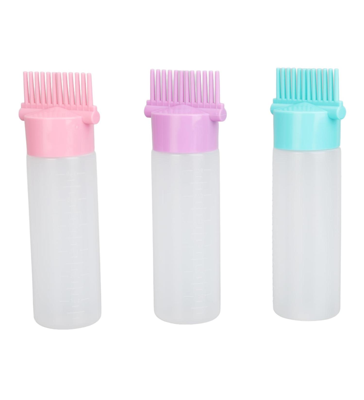 Jiawu Carrot Comb Applicator Bottle Hair Oil Applicator 6 Oz Accurate Sizing for Salon - Buy Online on SooperMarket.com