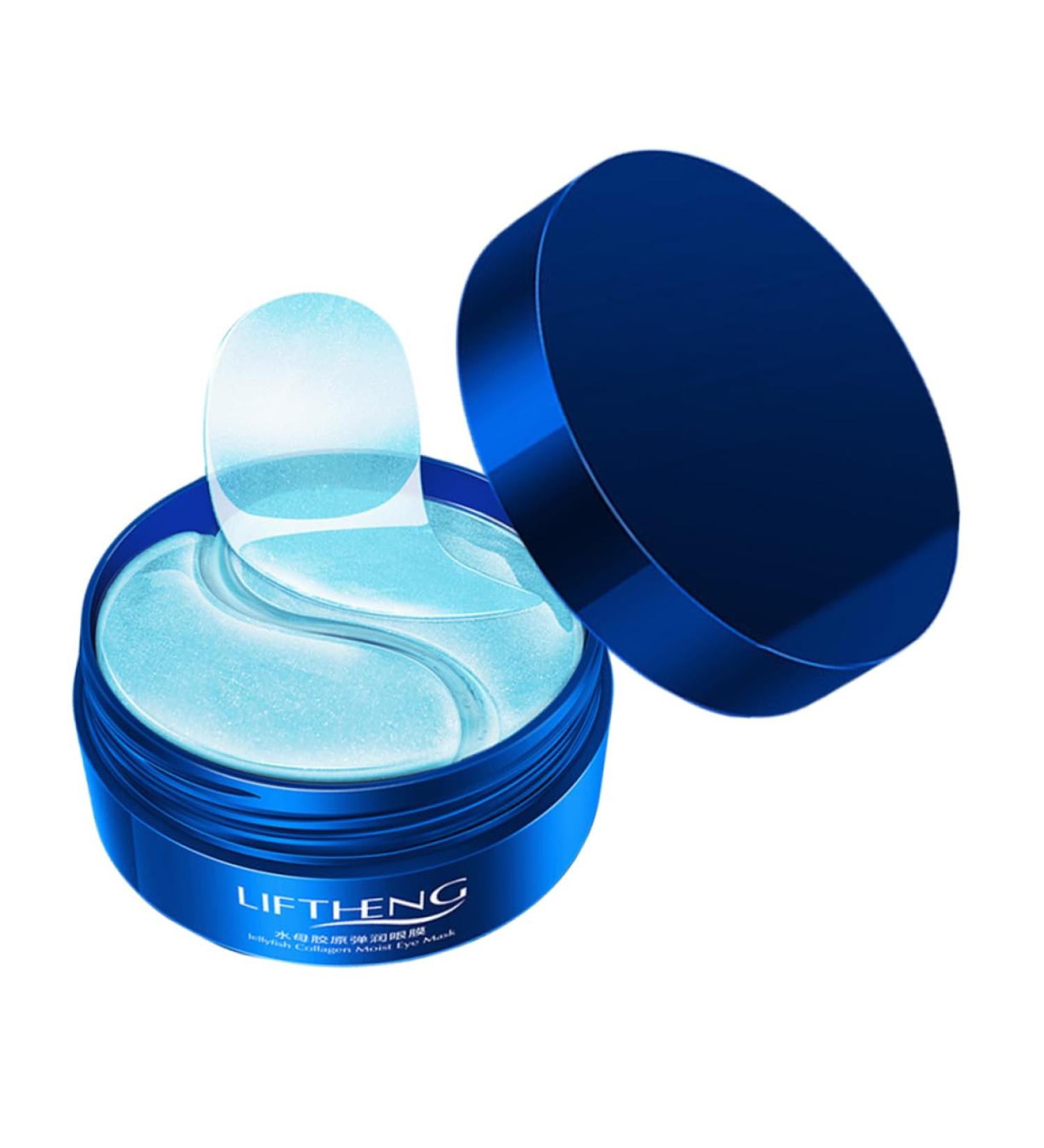 Gogogmee 1 Box Moisturizing Eye Mask Hydrating Eye Mask Eye Care Mask Treatment Mask for Eye Gel Lips Eye Pads Anti Wrinkle Mask Lip Membrane Paste Eye Moisturizing Jellyfish Collagen - Buy Online on SooperMarket.com
