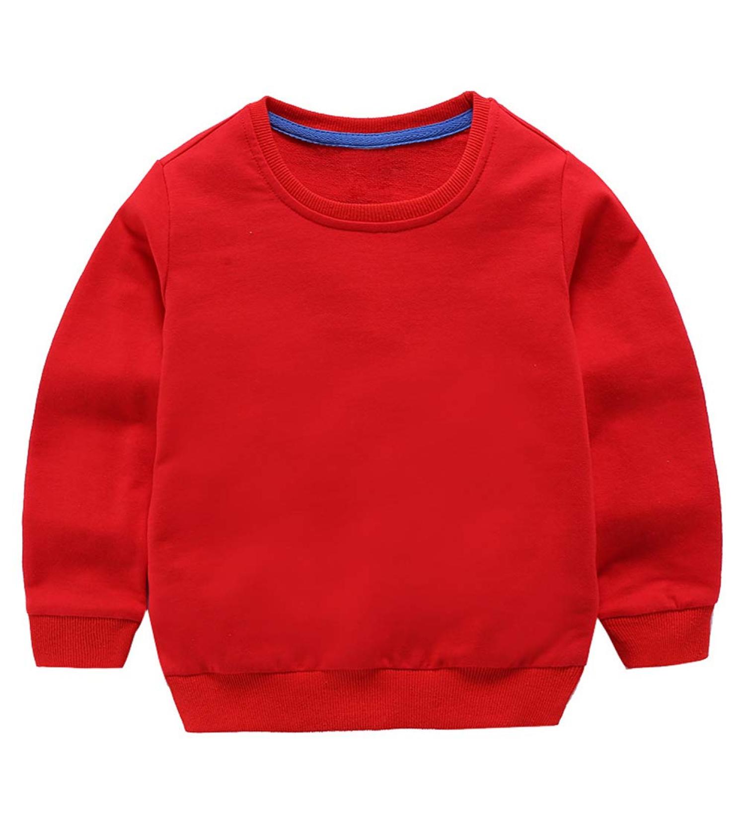 Taigood Kids Jumper for Boys | Cotton Sweatshirt | Long Sleeve T-Shirt | Red | Ages 1-7 Years - Buy Online on SooperMarket.com