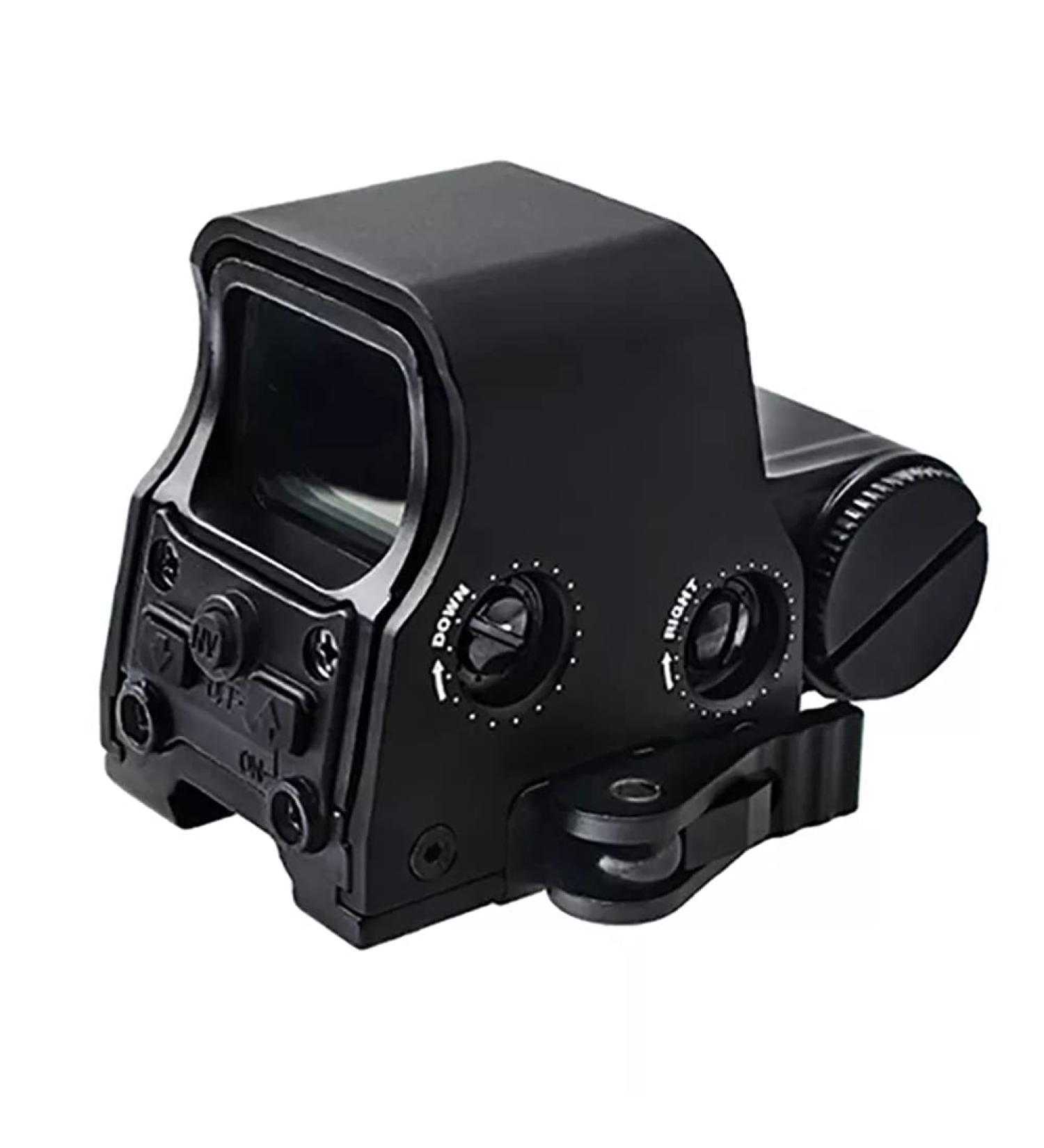 AKFIRE 556 Red Green Dot Sight Scope - Replica Metal Holographic for Outdoors Hunting (Black) - Buy Online on SooperMarket.com
