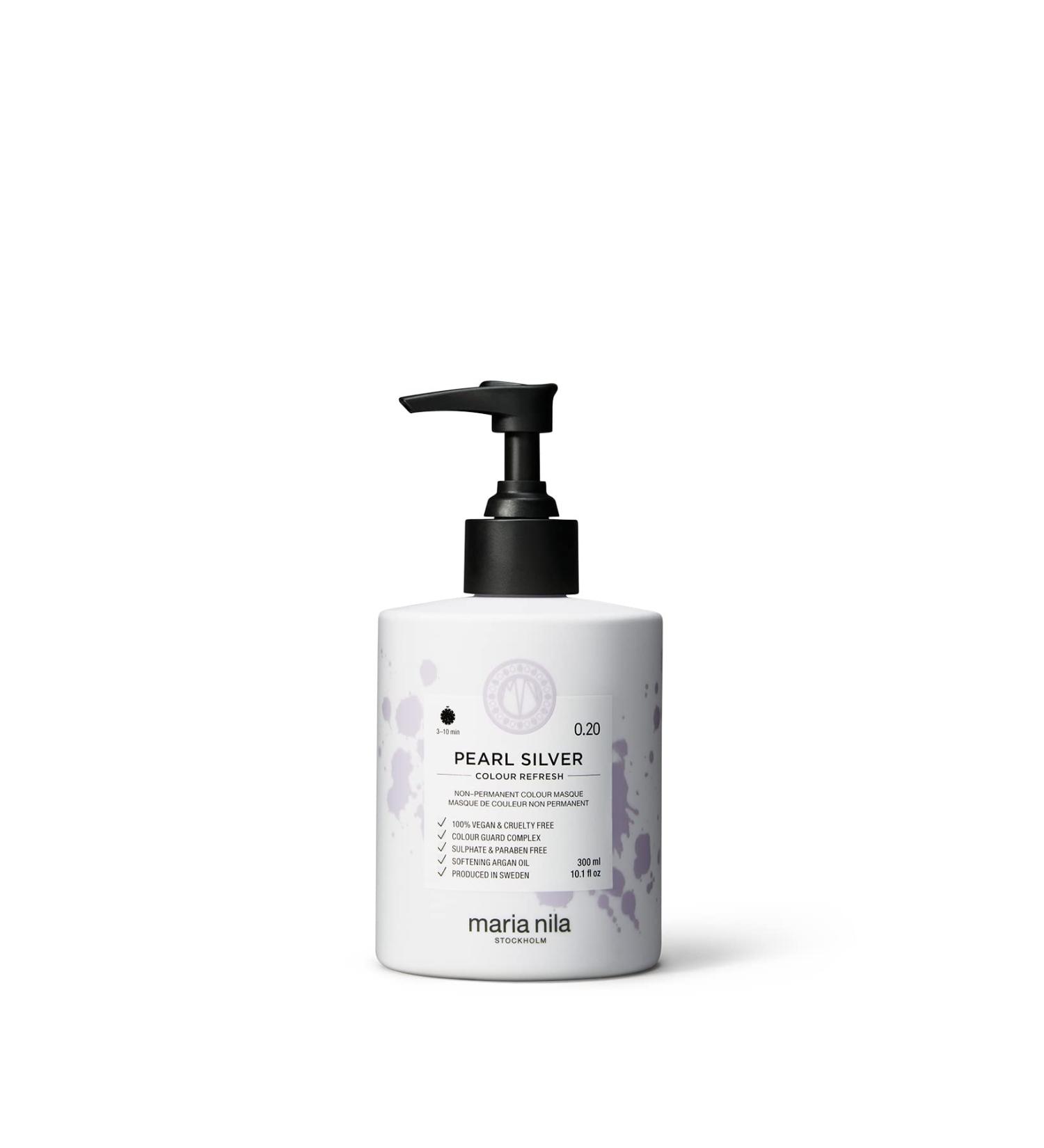 Buy Maria Nila Colour Refresh Hair Mask - Pearl Silver 300ml | International Shipping Available - Buy Online on SooperMarket.com