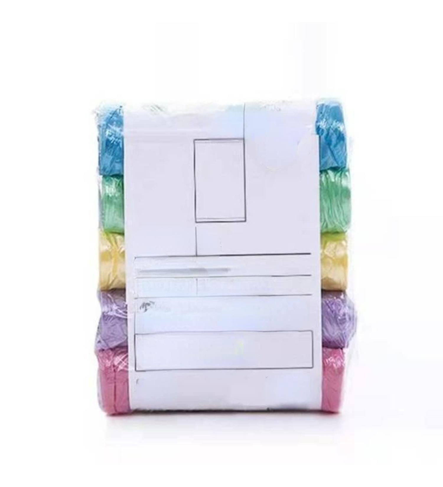 5 Rolls1pack100 Pcs Household Disposable Trash Pouch Kitchen Storage Garbage Bags Cleaning Waste Bag Plastic Bag Colormixing 45x50cm - Buy Online on SooperMarket.com
