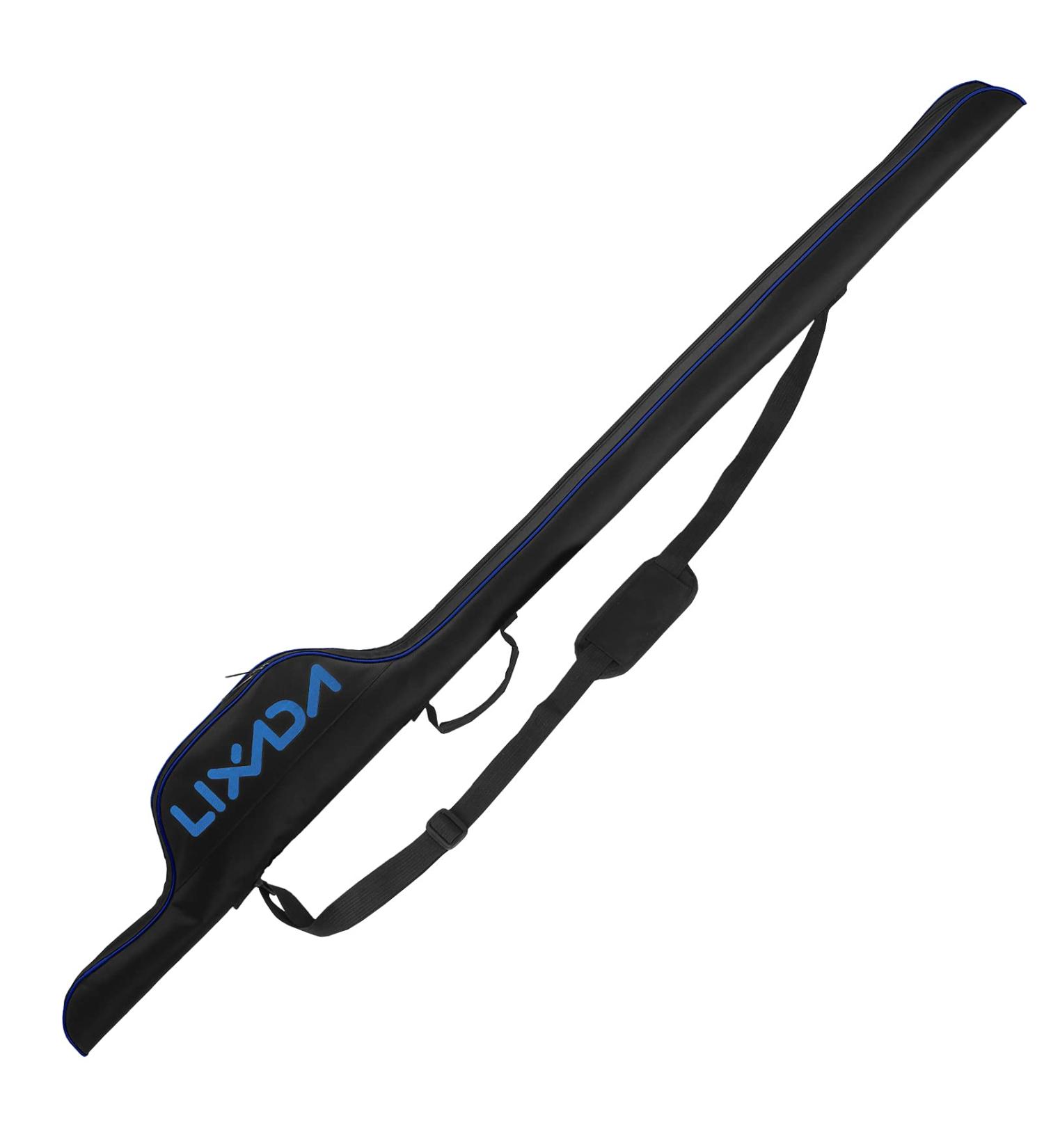 Lixada 63 Portable Fishing Rod Bag - Protective Case & Organizer in Blue - Buy Online on SooperMarket.com