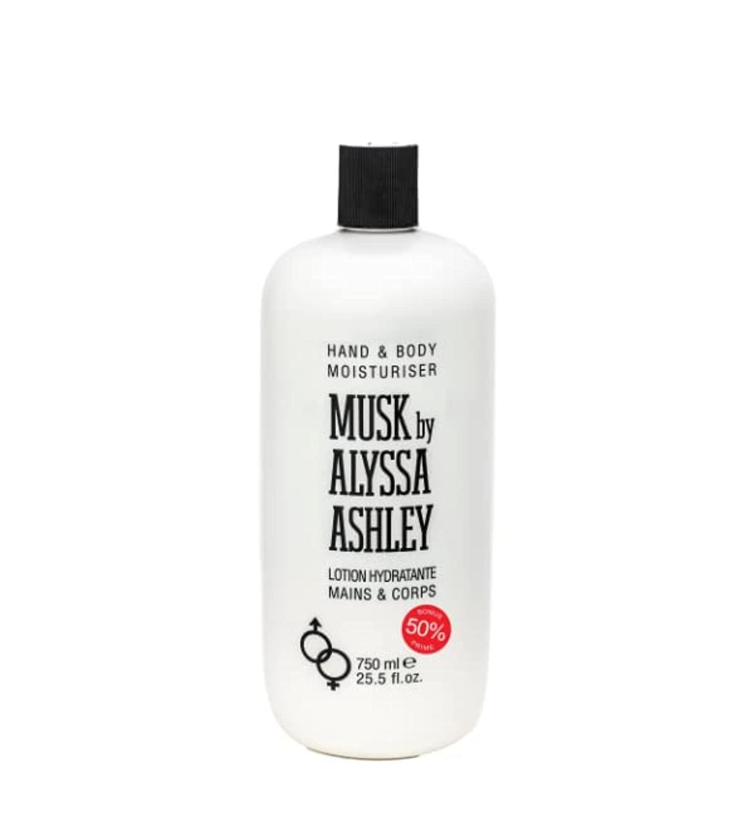 ALYSSA ASHLEY Musk Hand & Body Lotion 25.5 Oz - Hydrating Formula for Women - Buy Online on SooperMarket.com