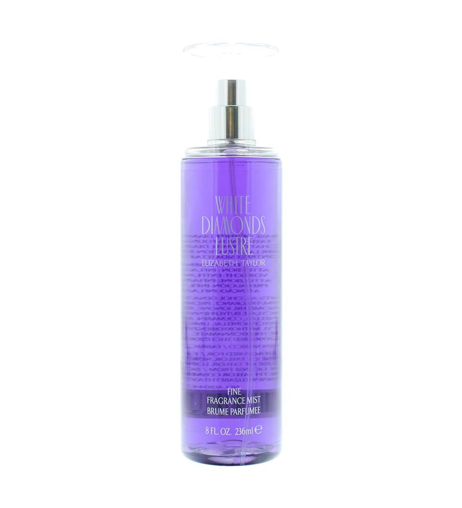 Elizabeth Taylor White Diamonds Lustre Fragrance Mist 8 oz for Women - Buy Online on SooperMarket.com