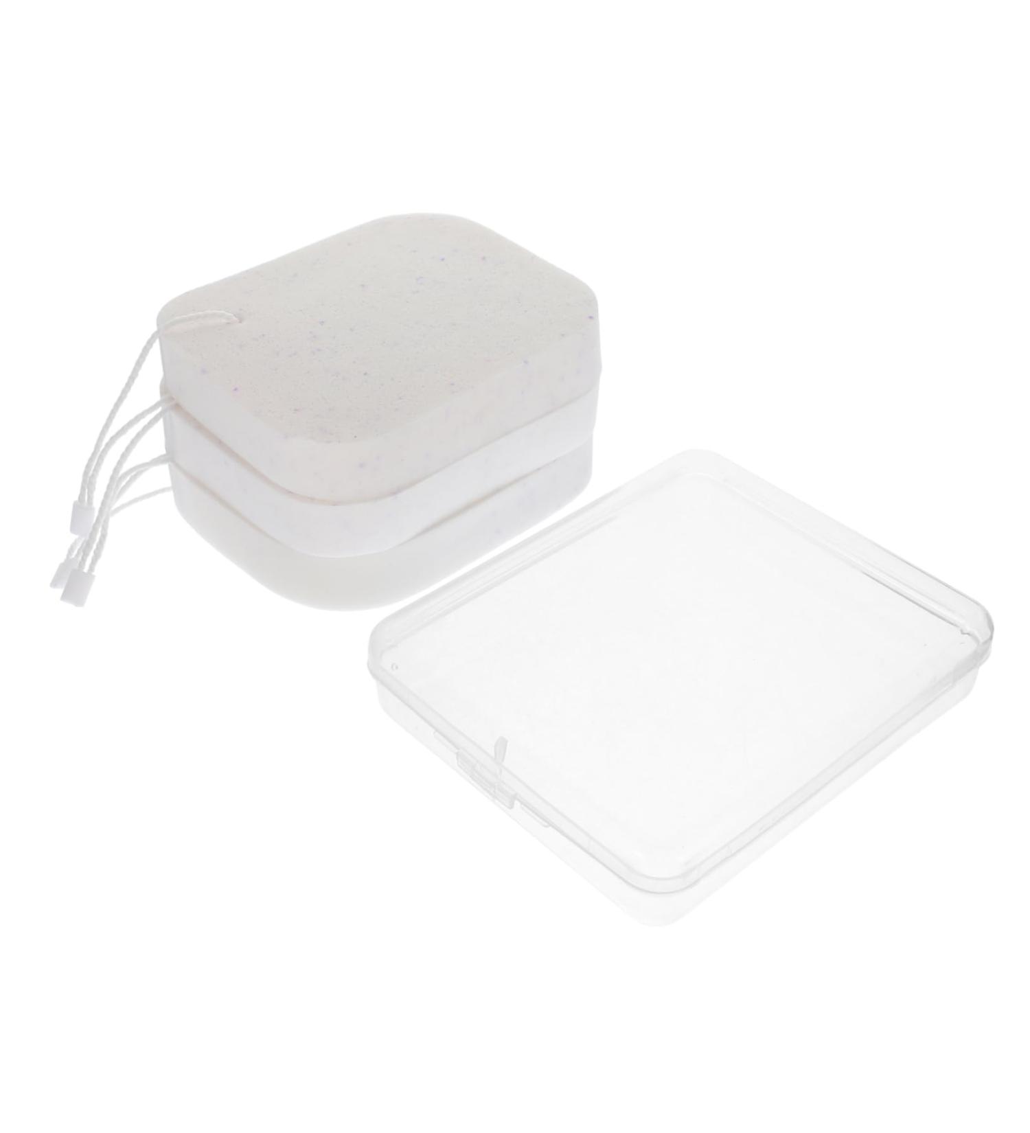 Buy Portable Facial Sponge Set - Travel Face Scrubber & Makeup Cleaning Sponge for Radiant Skin - Buy Online on SooperMarket.com