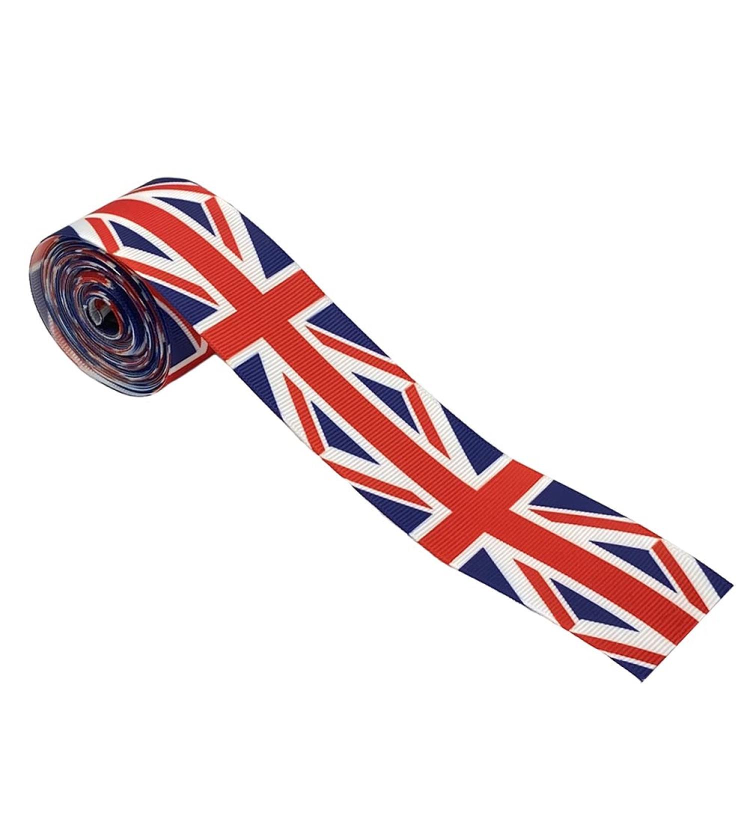 6 Yards Union Jack Ribbon 38mm Flag Printed Grosgrain Ribbon for Hair Bow Making Supplies Jubilee Ribbon Flag Bracelet Crafts DIY Accessories (A paragraph) - Buy Online on SooperMarket.com