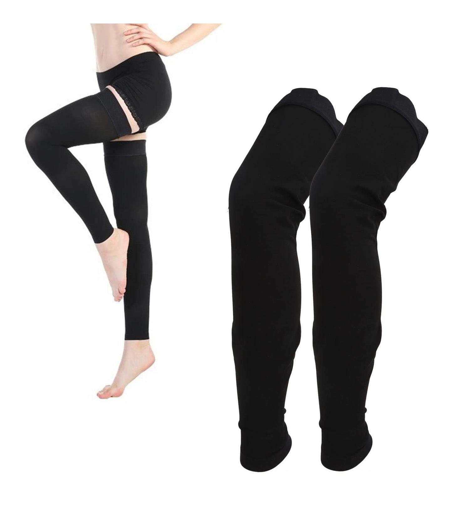 Knee High Compression Stockings 23-32 mmHg | Graduated Varicose Vein Support for Improved Circulation - Shop Internationally - Buy Online on SooperMarket.com