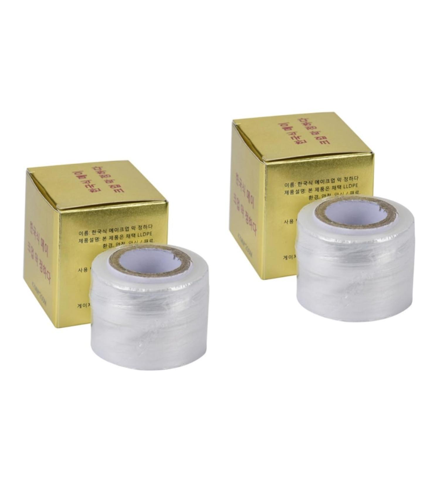 NOLITOY 2pcs Tape Disposable Eyebrow Cover Supplies Makeup Clear Film Plastic Permanent Semipermanent - Buy Online on SooperMarket.com