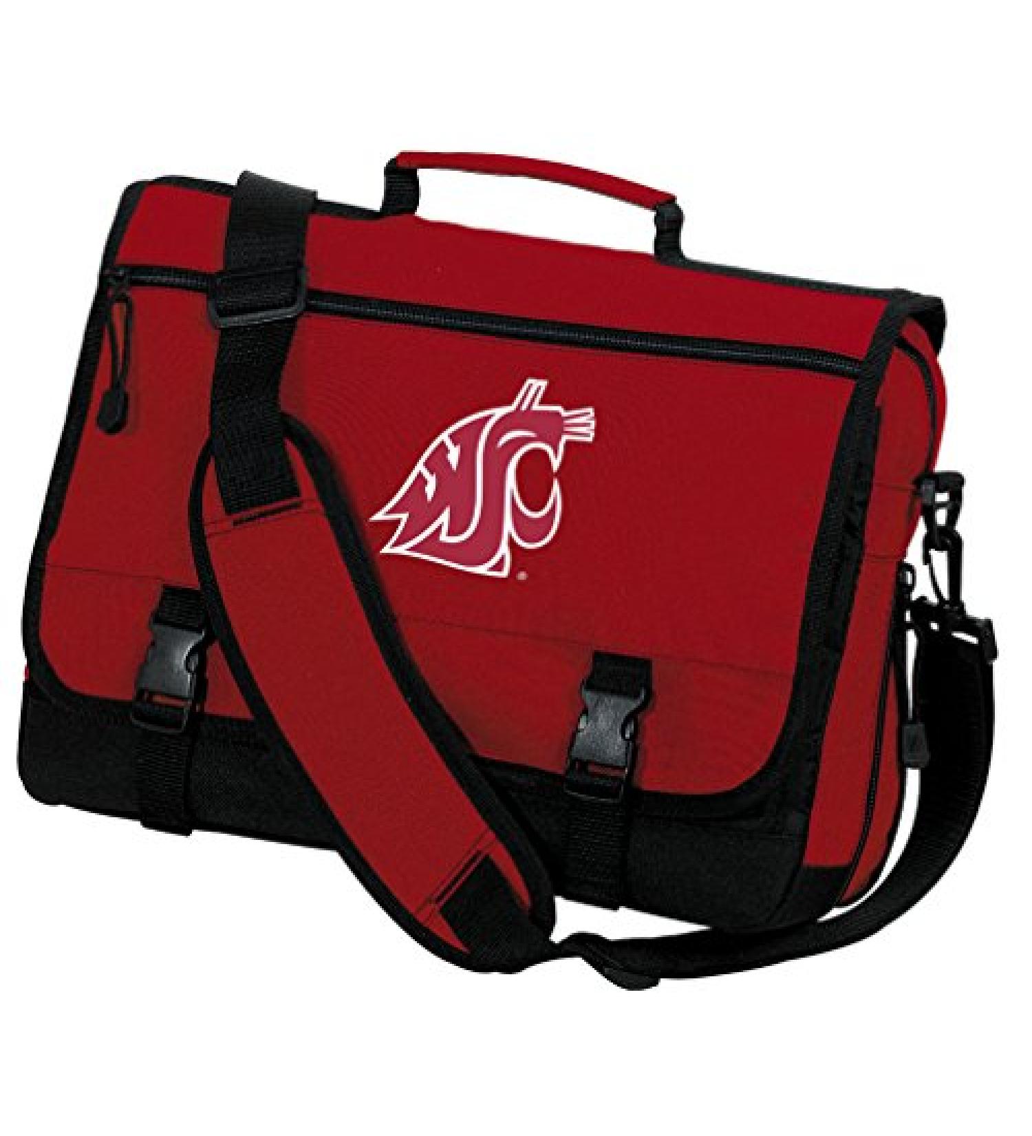 Washington State University Laptop Bag - Official Broad Bay Messenger Bag - Buy Online on SooperMarket.com