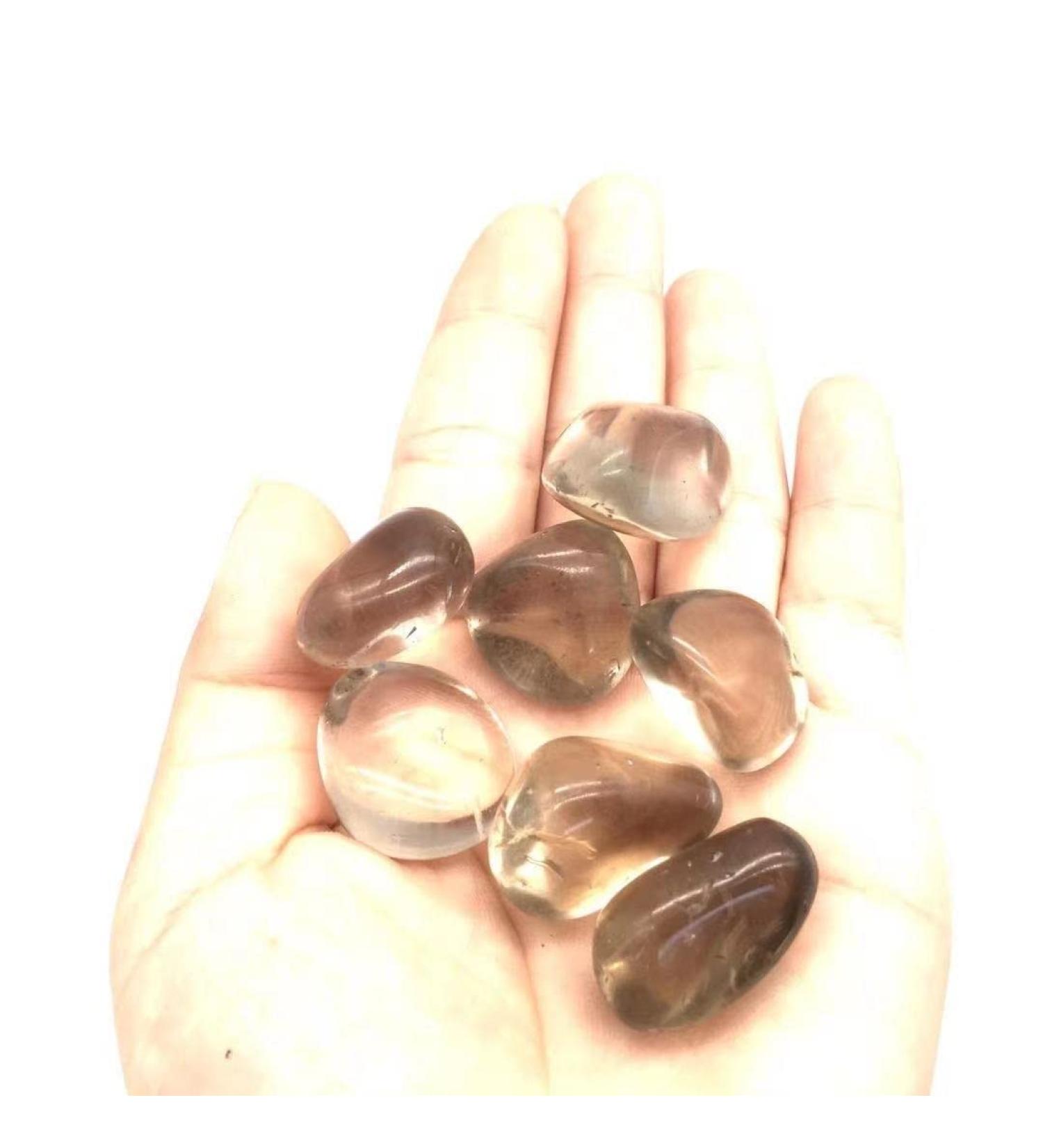 200g 20mm-30mm Polishing Gemstone Smoky Quartz Tumble Stones for ERTEYIN - Buy Online on SooperMarket.com
