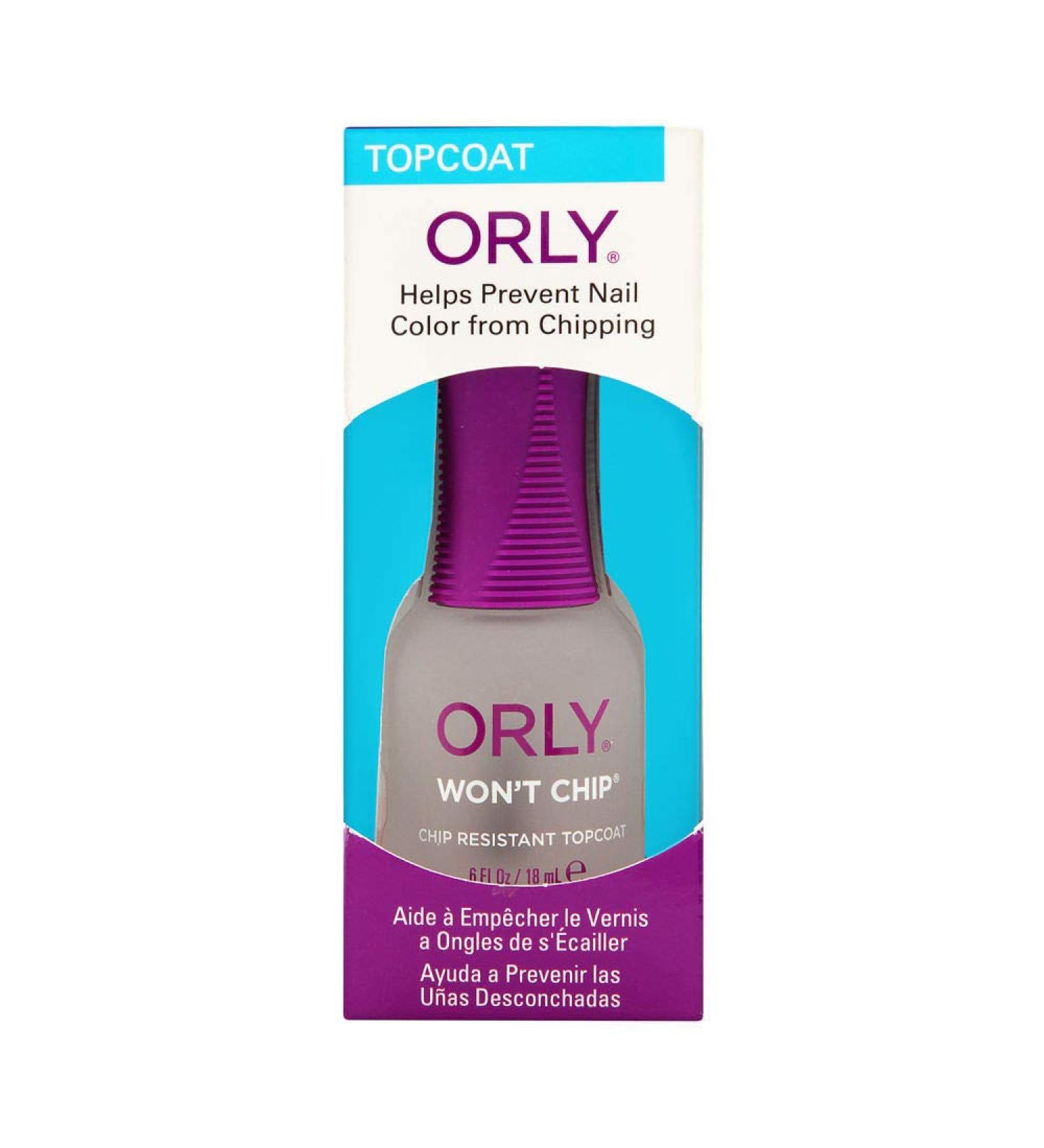 Orly Won't Chip Topcoat - 0.6 oz