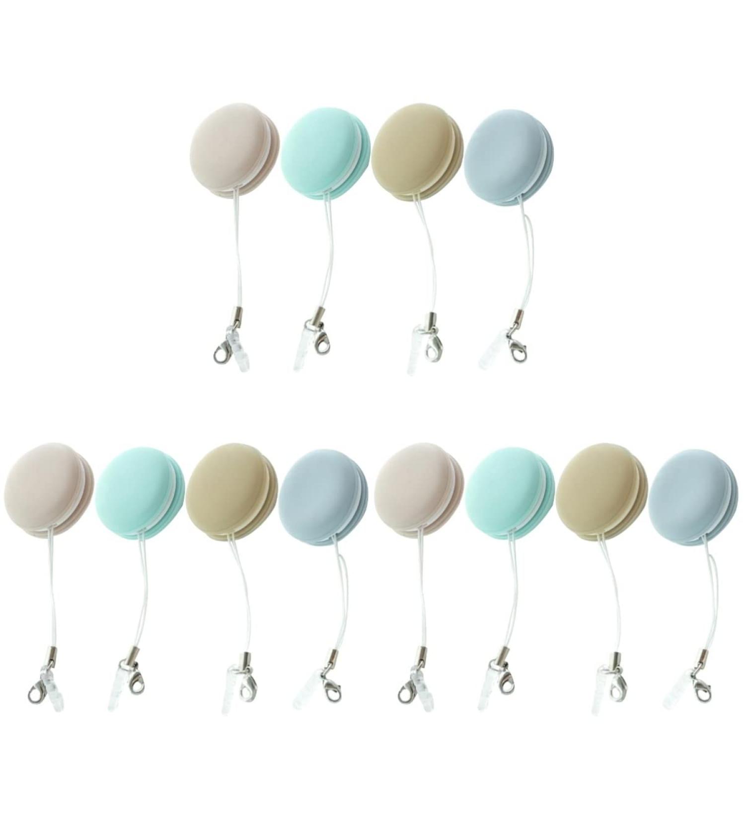 STOBOK 12 pcs Macaron Mobile Phone Screen Wipe Phone Screen Cleaner Macaron Shape Smartphone Cleaning Wipes Macaron Portable Keychain Charm for Mobile Computer Electronic Devices Phone Screen Cleaner - Buy Online on SooperMarket.com