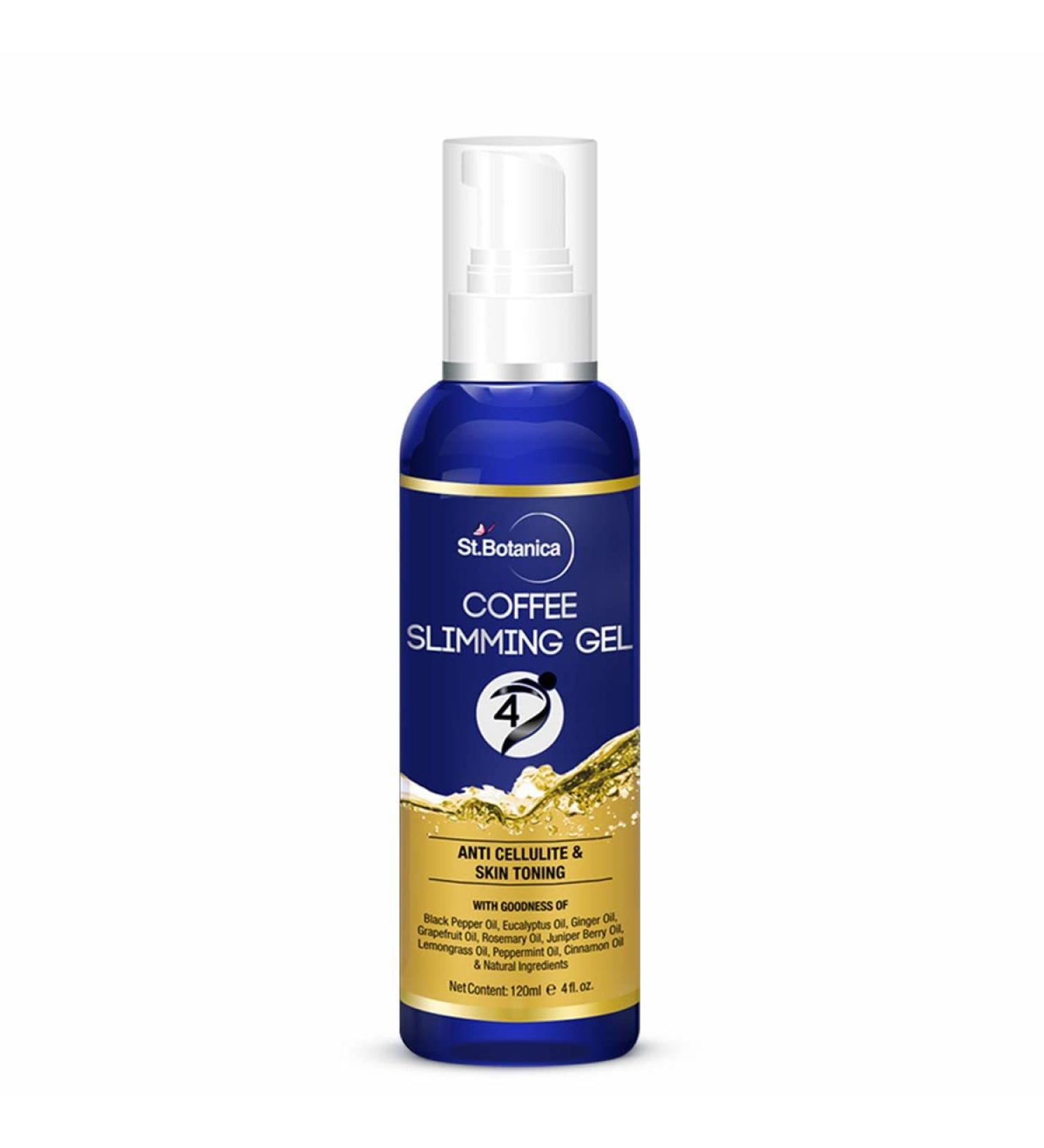 4D Coffee Slimming Body Gel - Anti-Cellulite & Skin Toning for Stomach Hips Thighs - 100ml | International Shipping - Buy Online on SooperMarket.com