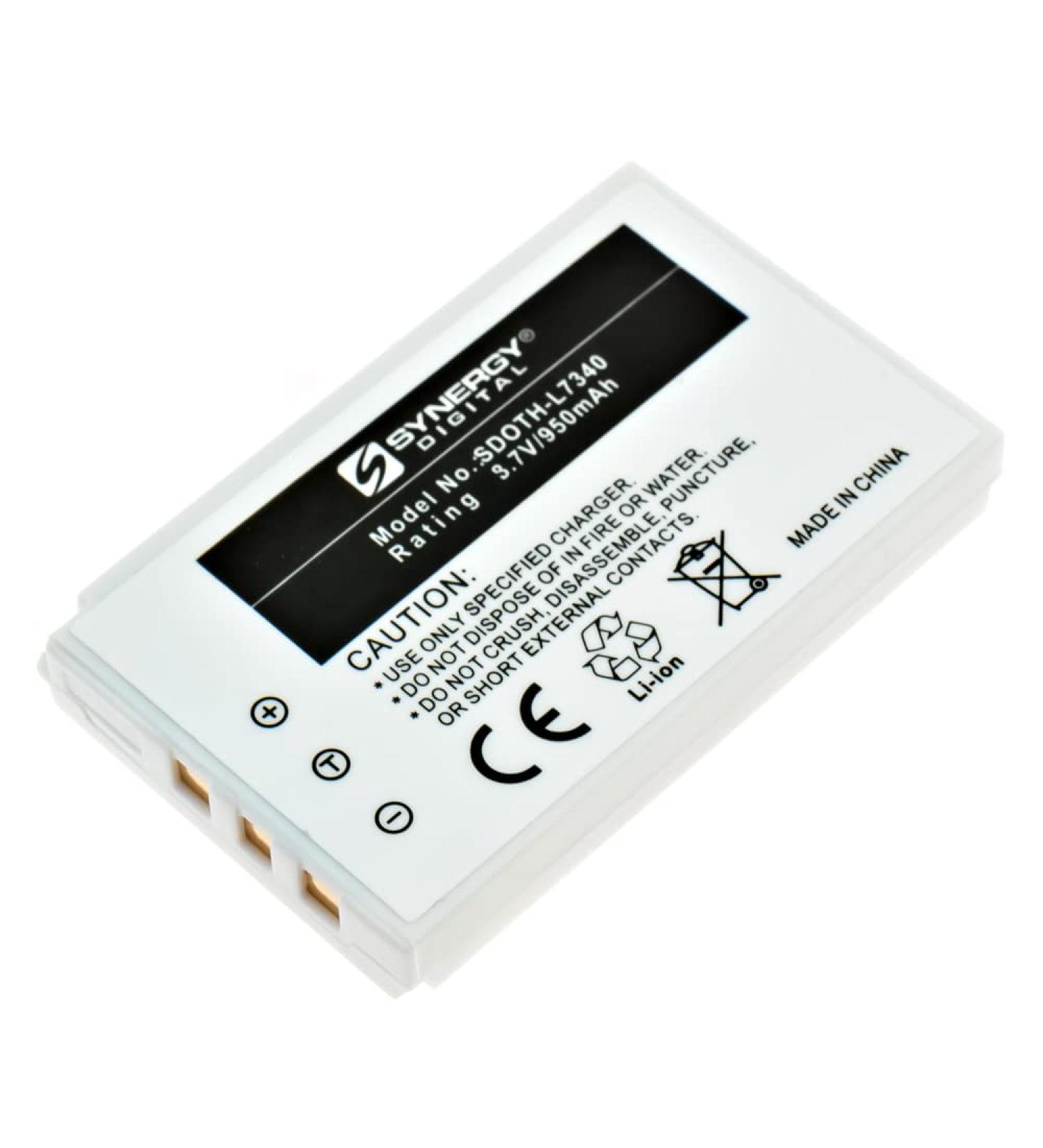 Synergy Digital Remote Control Battery - Compatible Logitech HHD10010 | Li-Ion 3.7V 950 mAh Ultra High Capacity Replacement for Harmon Kardon 190304200 - Buy Online on SooperMarket.com