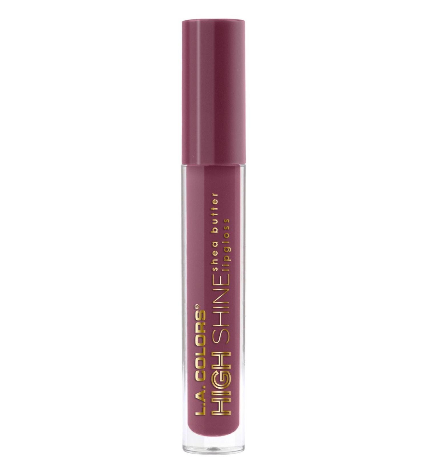 L.A. Colors High Shine Shea Butter Lip Gloss  Bohemian  0.14 Ounce Bohemian 0.14 Ounce (Pack of 1)