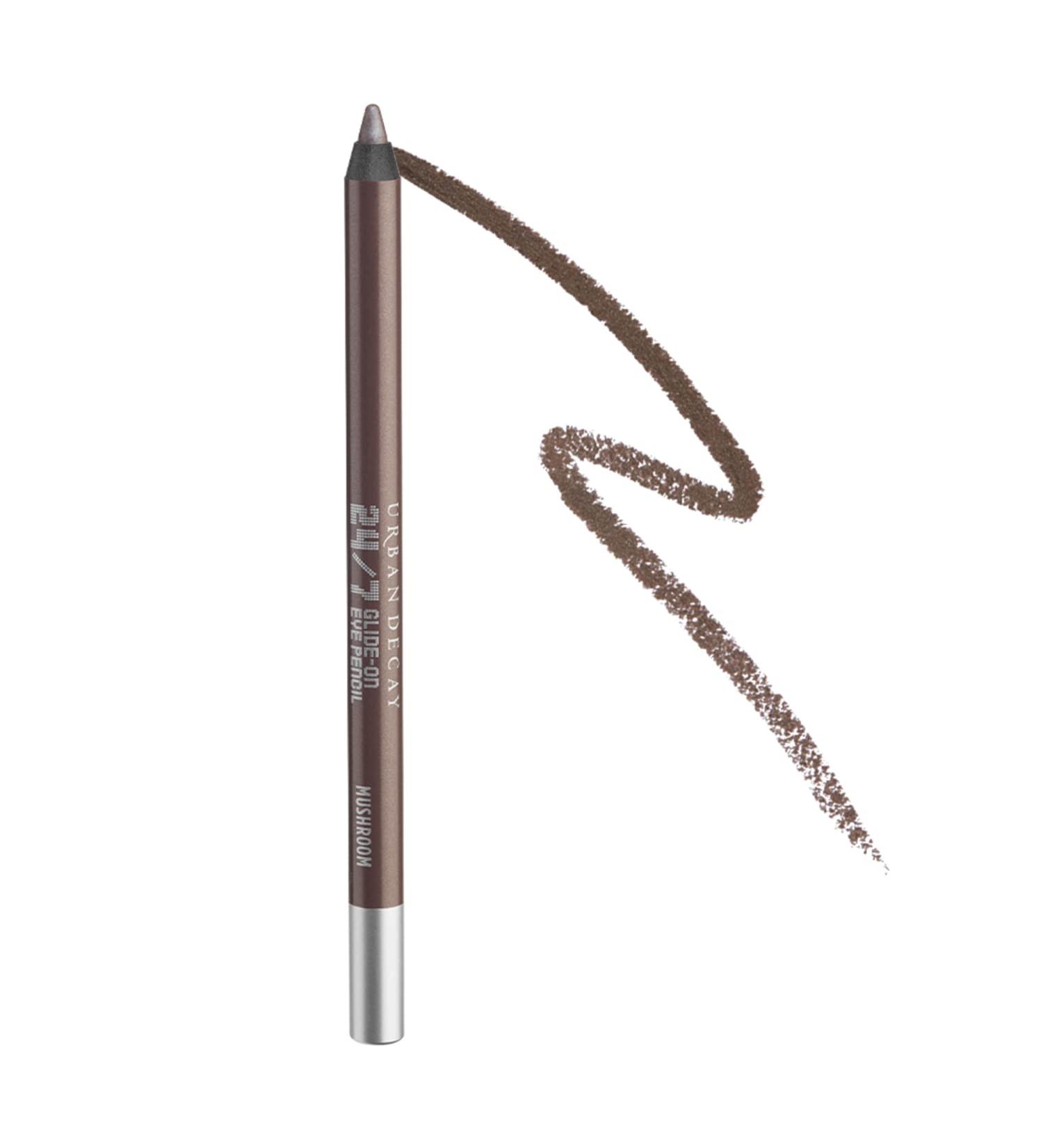 Urban Decay 24/7 Glide-On Waterproof Eyeliner Pencil - Mushroom Brown Shimmer - Buy Online on SooperMarket.com