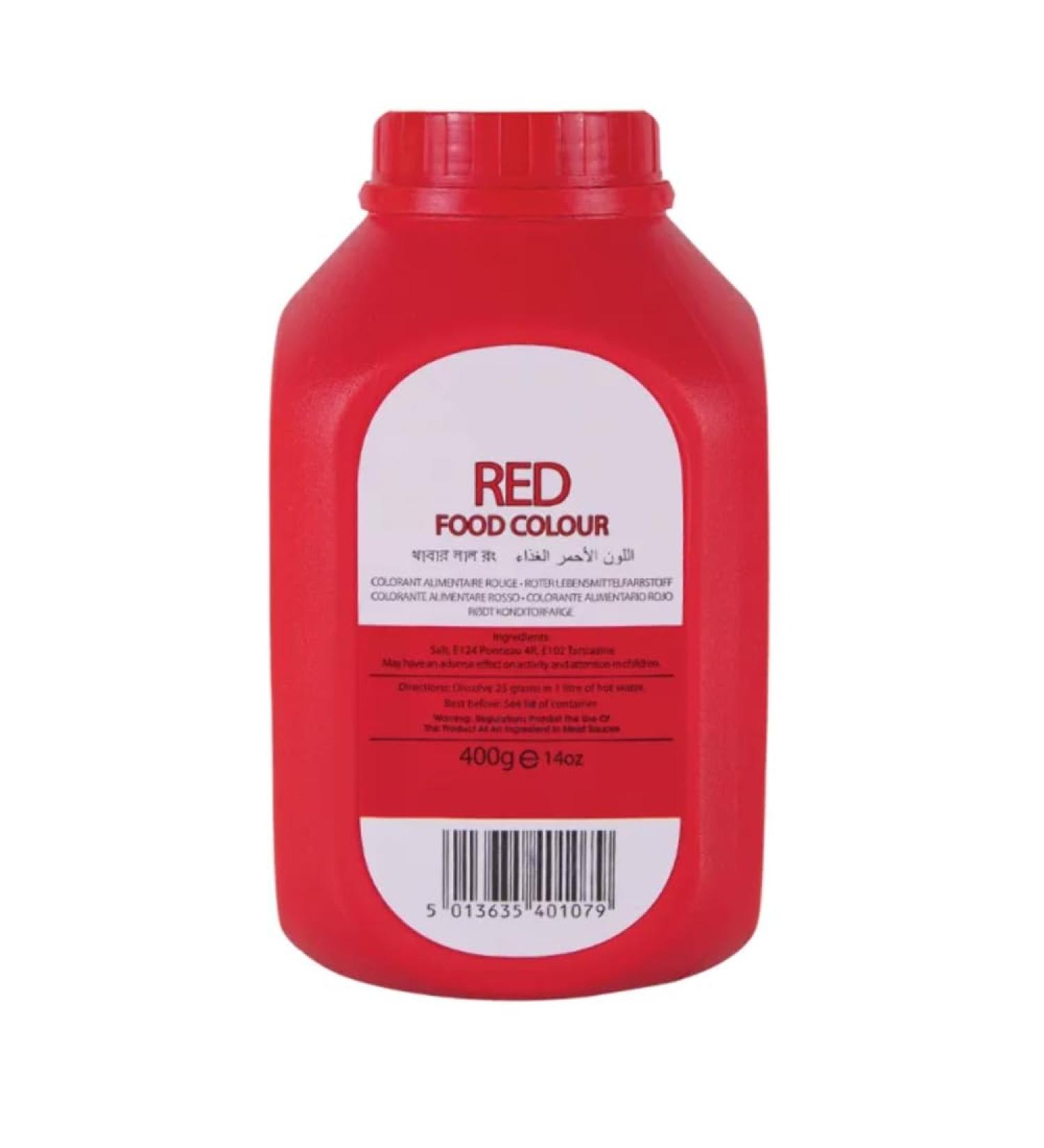 Red Food Colour 1 x 400g 1 x 400g