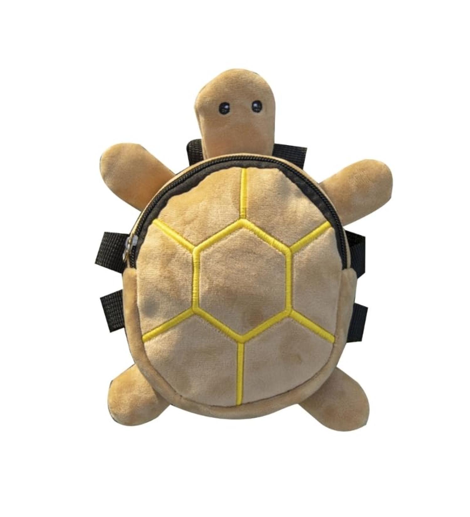 Turtle-Shaped Dog Treat Backpack - Large Capacity Plush Pet Dish for Camping & Walks | Free Shipping Internationally - Buy Online on SooperMarket.com