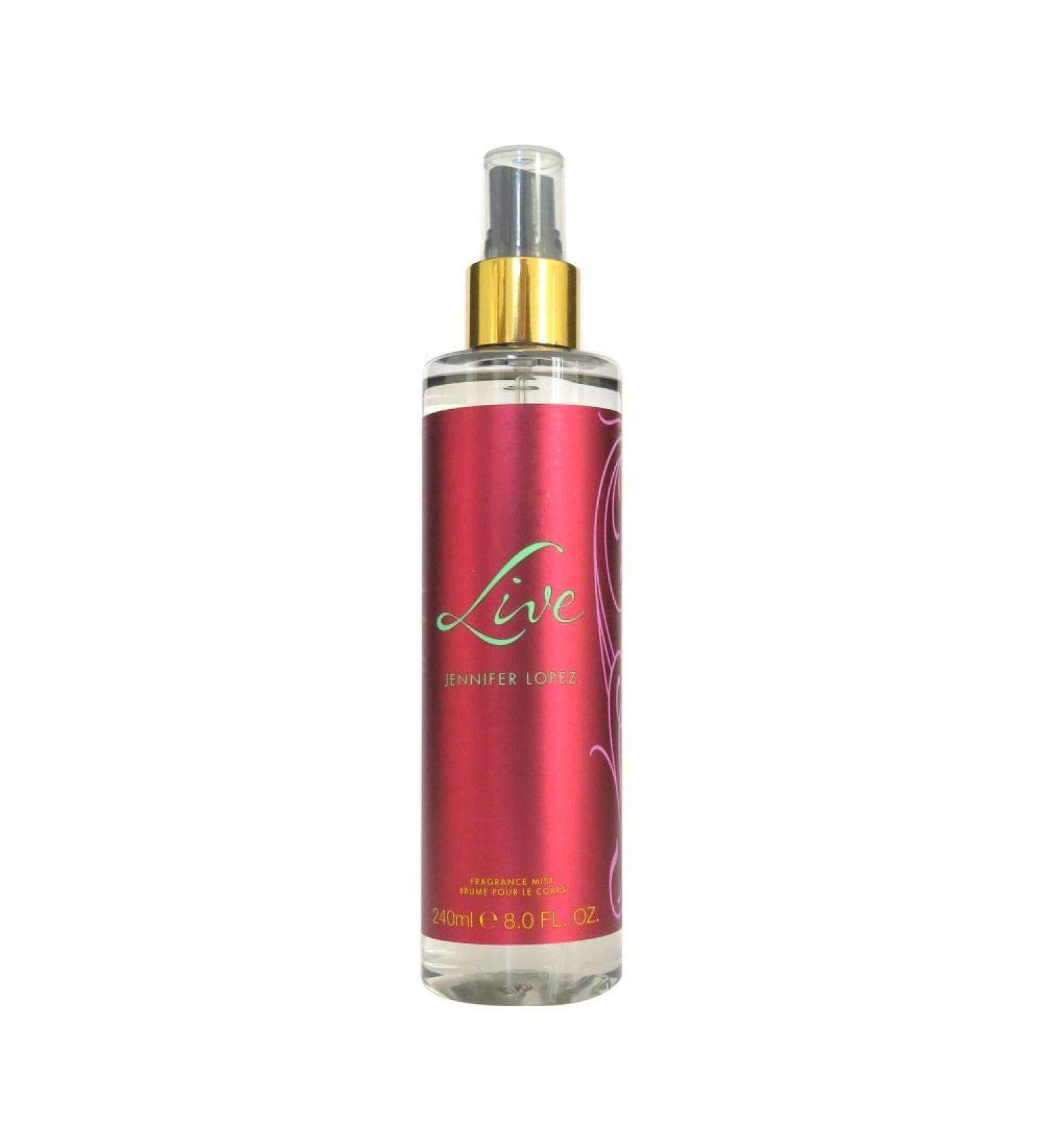 Jennifer Lopez Live Body Mist 240ml (8fl oz) Live 8 Fl Oz (Pack of 1)