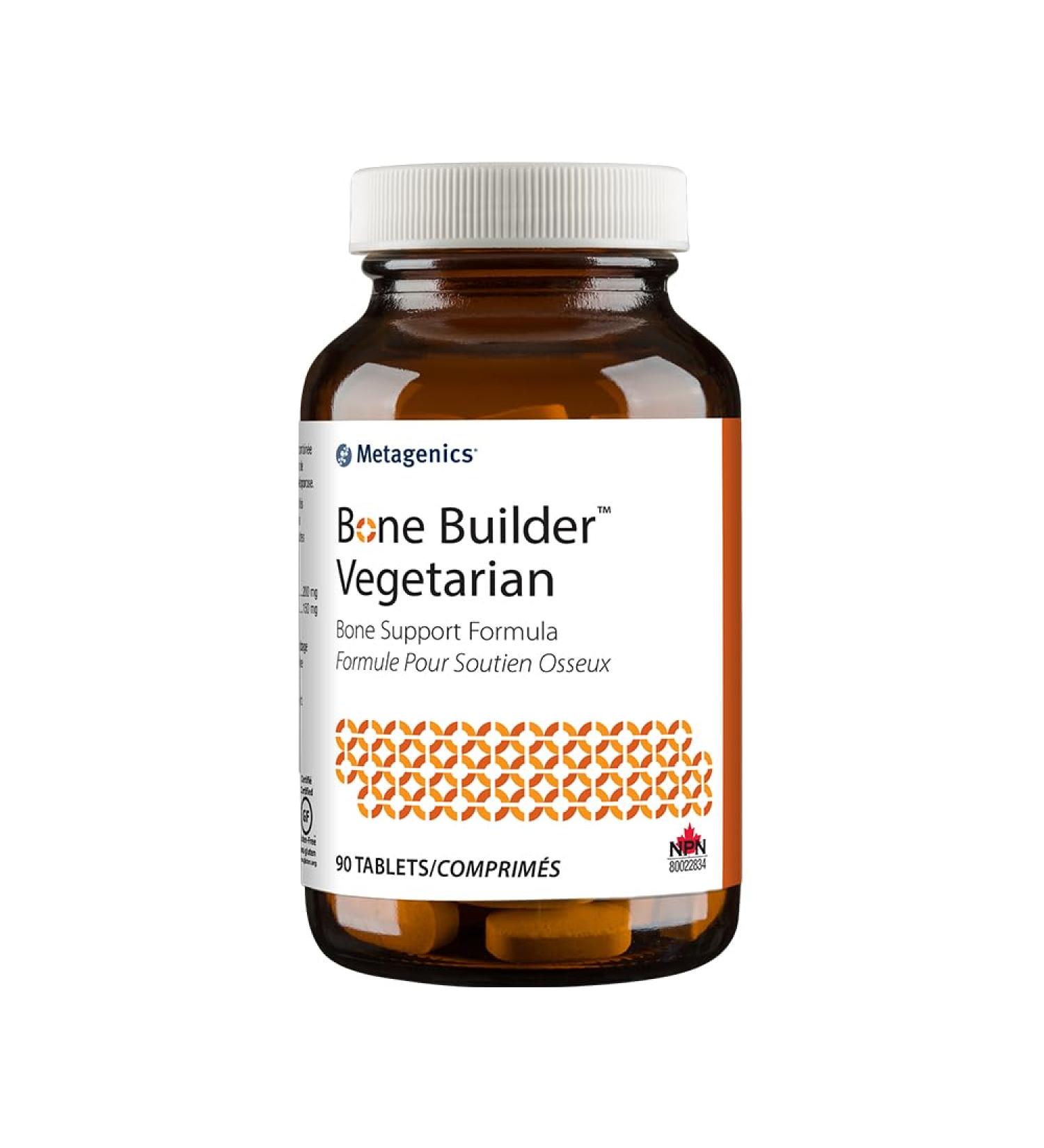 Metagenics - Bone Builder Vegetarian - Bone Support with Calcium and Magnesium - 90 Tablets - Buy Online on SooperMarket.com