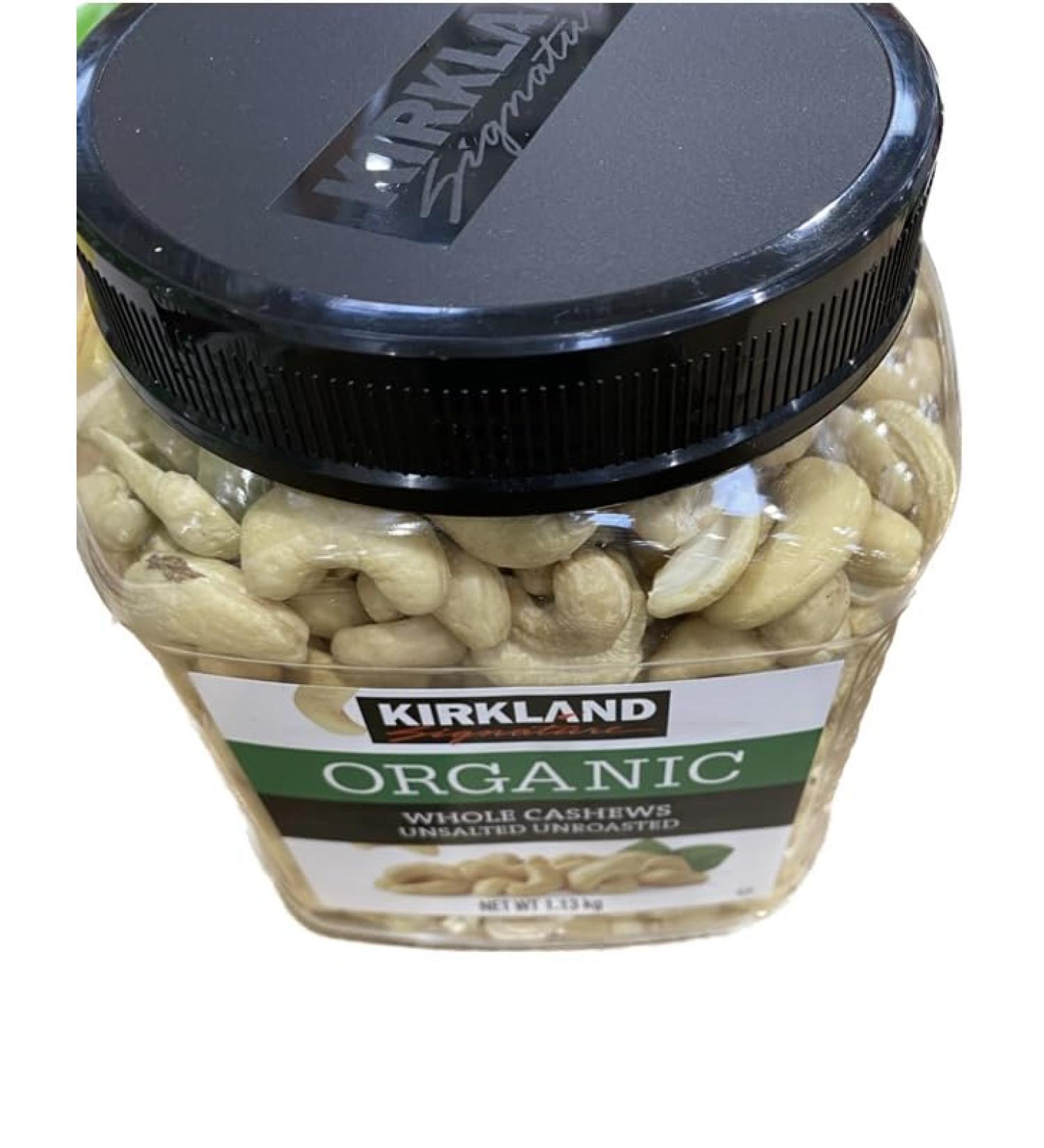 Kirkland Organic Cashews 1.13kg - Buy Online on SooperMarket.com
