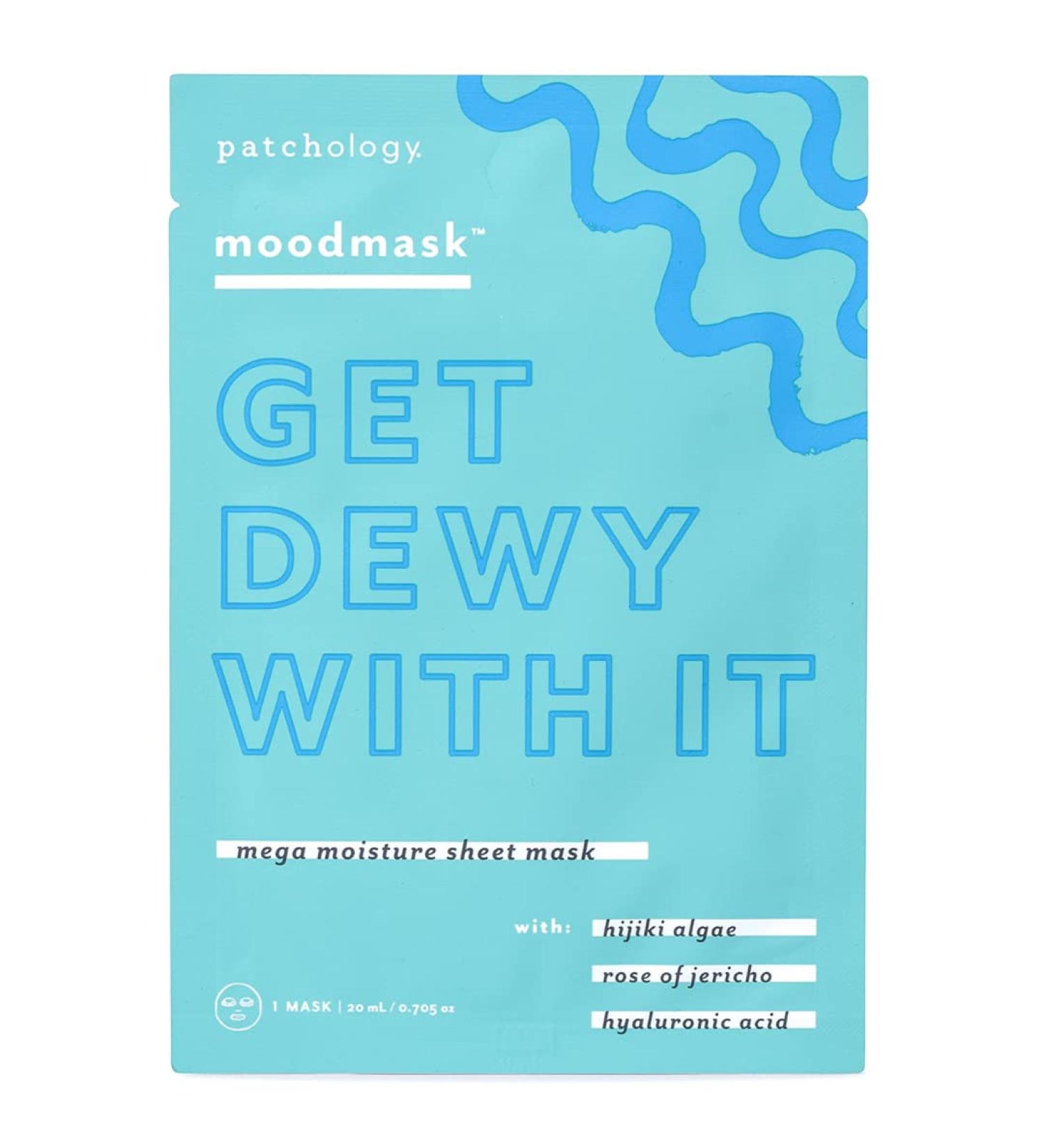 Patchology Moodmask Facial Sheet Mask - Hydrating and Repairing Skincare for Men and Women - Moisturizing Face Sheet for Dewy Skin - Buy Online on SooperMarket.com