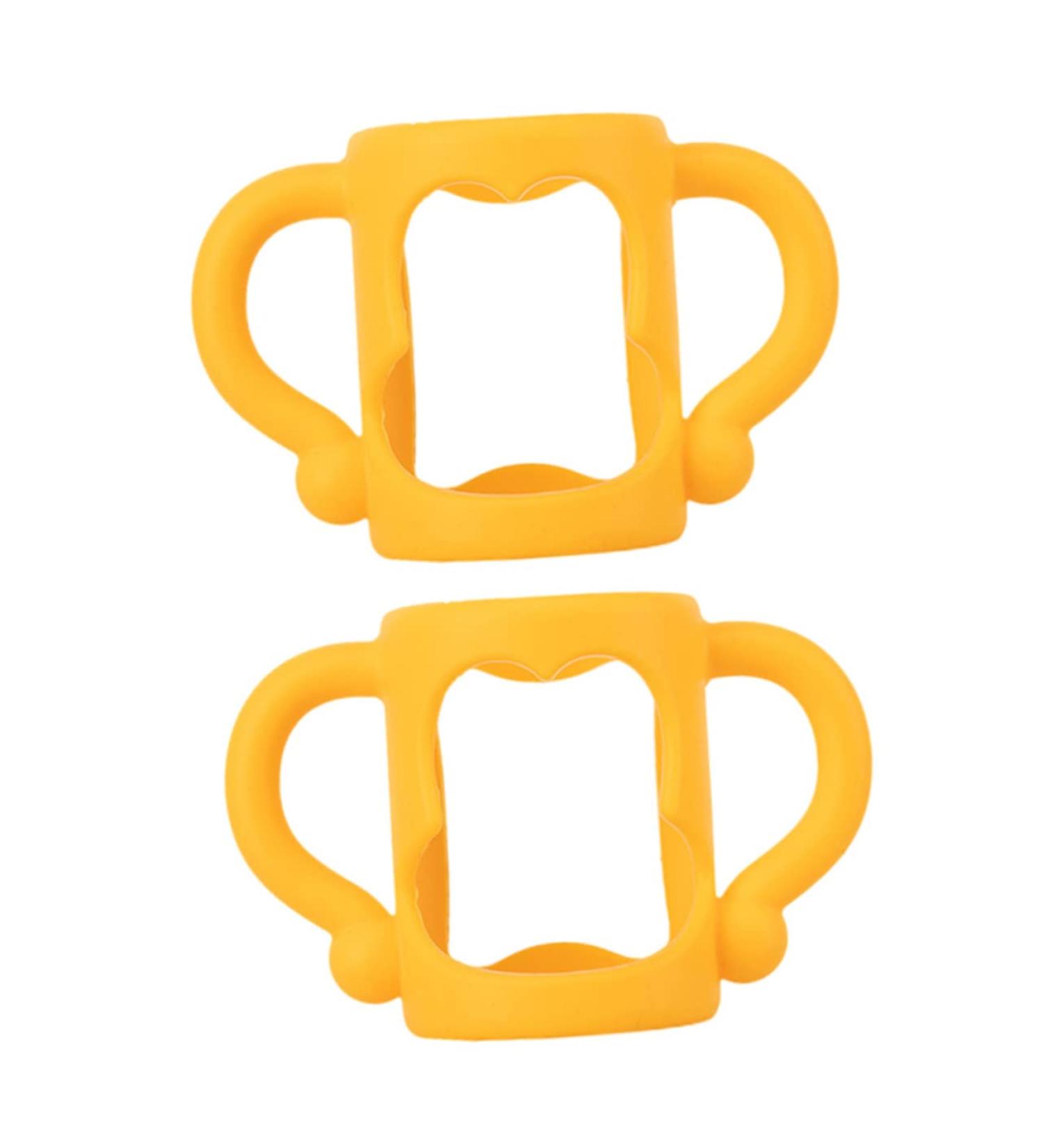 Ibasenice 8 STK Bottle Handle Holder - Travel Utensils for Baby Dr. Brown Bottles - Orange - International Shipping - Buy Online on SooperMarket.com