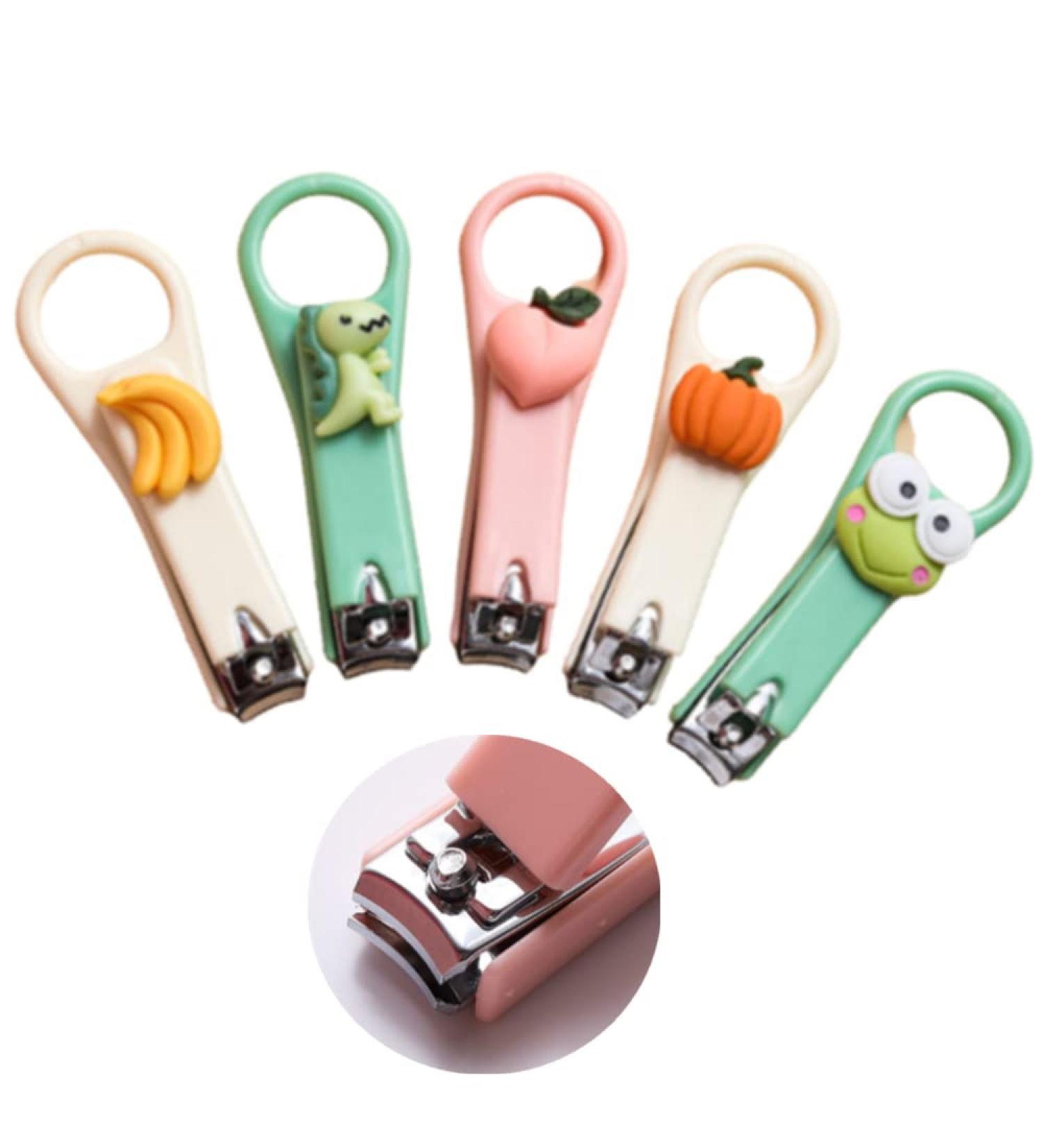 5-Piece Stainless Steel Nail Clippers Set - Premium Manicure & Pedicure Kit for Women Girls & Kids | International Shipping Available - Buy Online on SooperMarket.com