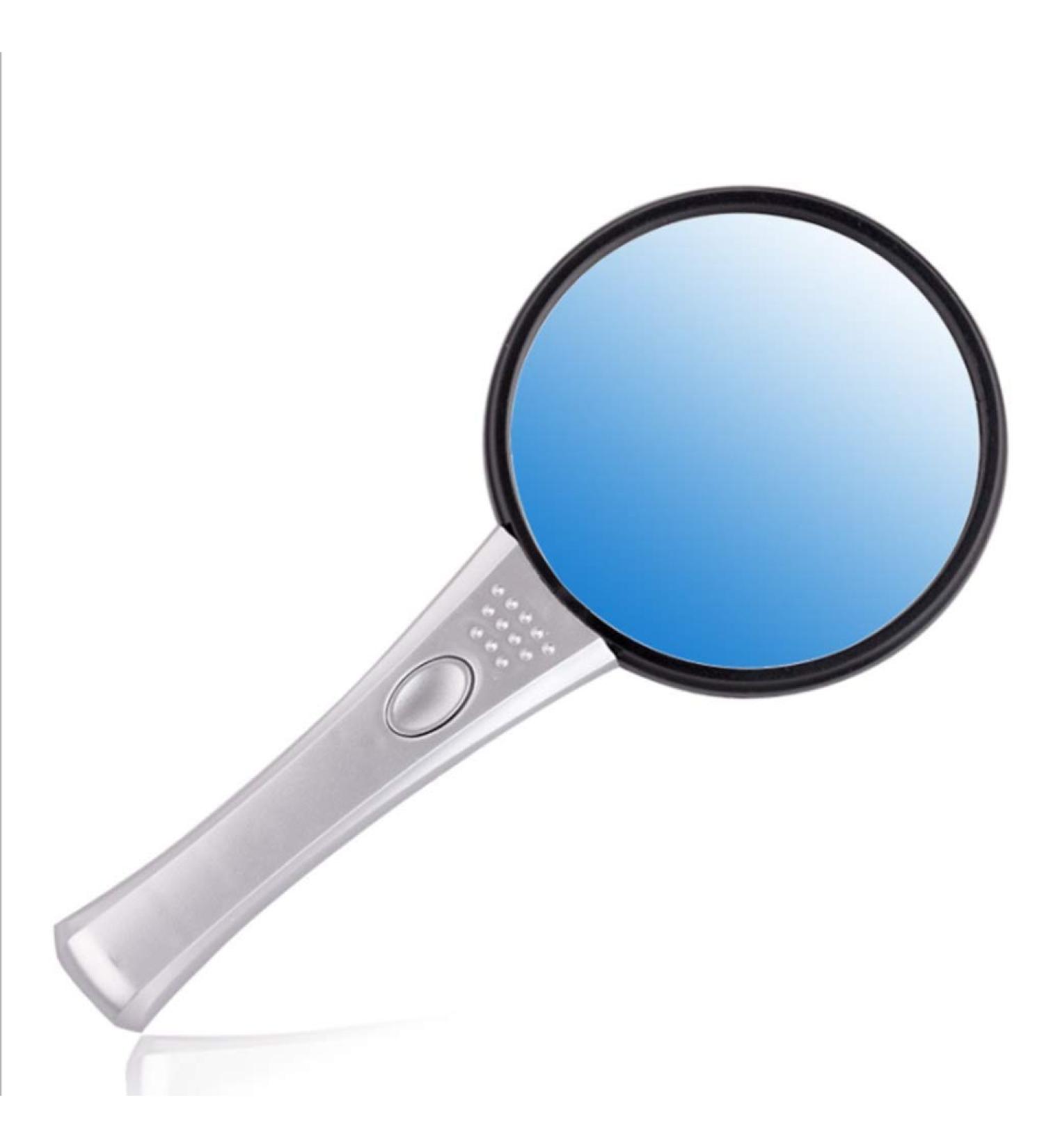 XENITE Handheld Magnifier with LED Light Handheld 10 Times Reading Magnifier OfficeProducts Magnifier - Buy Online on SooperMarket.com