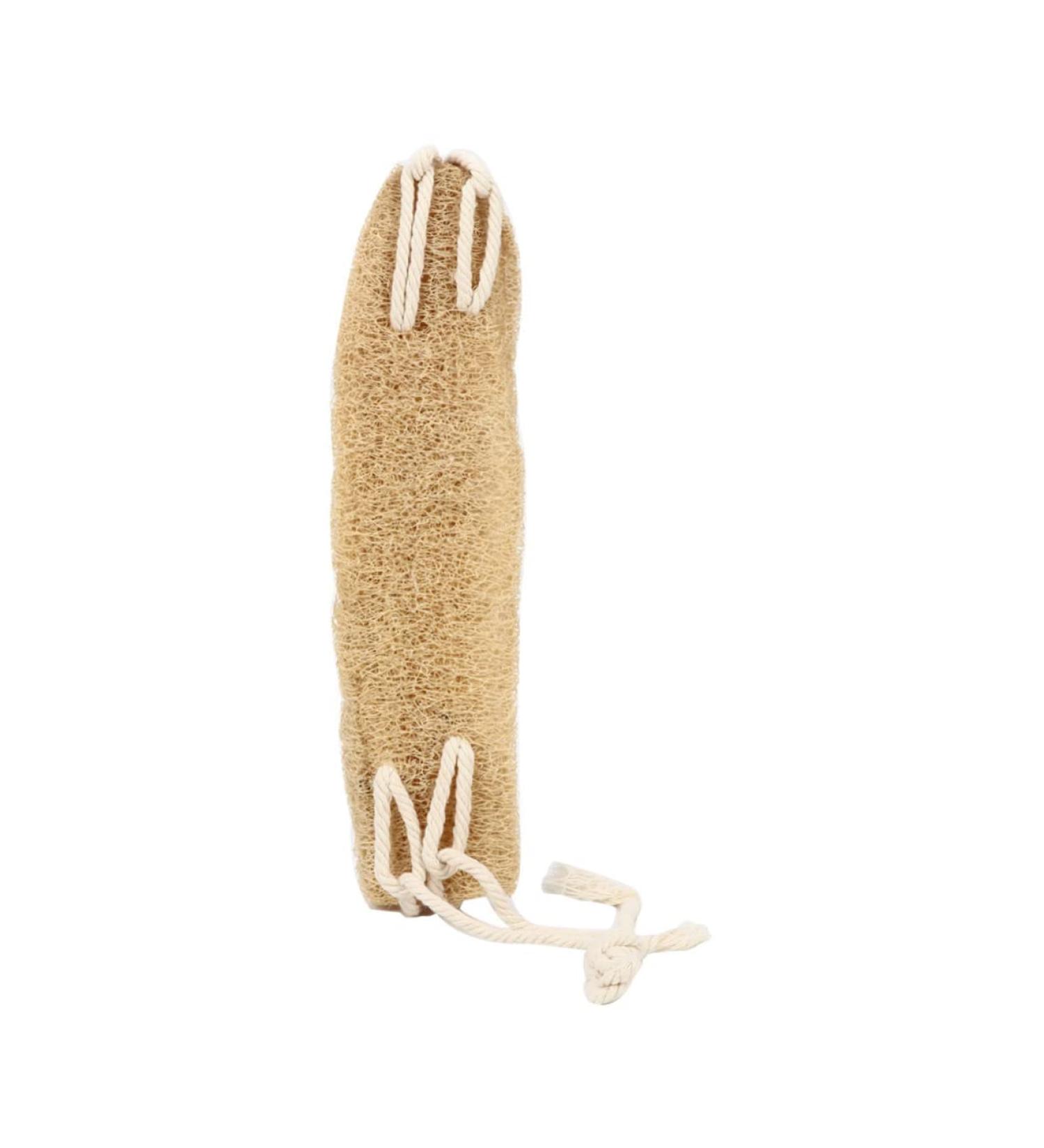 Loofah Bath Towel Scrubber - Exfoliating Bath Sponge & Back Scrubber for Travel - Beige - International Shipping Available - Buy Online on SooperMarket.com