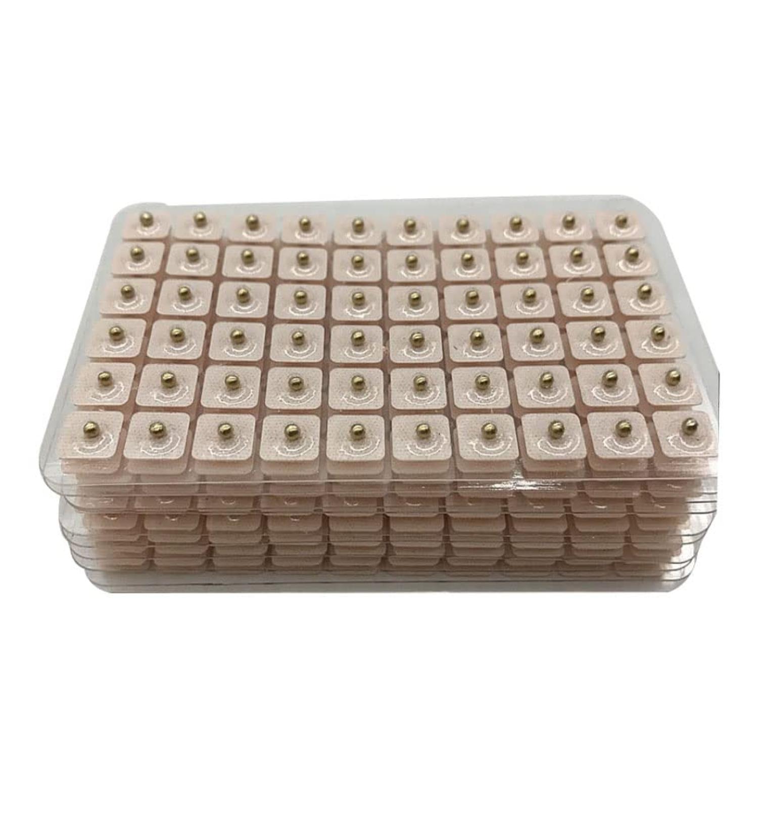 Magnetic Acupressure Patches - 600pcs Auricular Bead Stickers for Ear Pain Relief & Health Care - Buy Online on SooperMarket.com