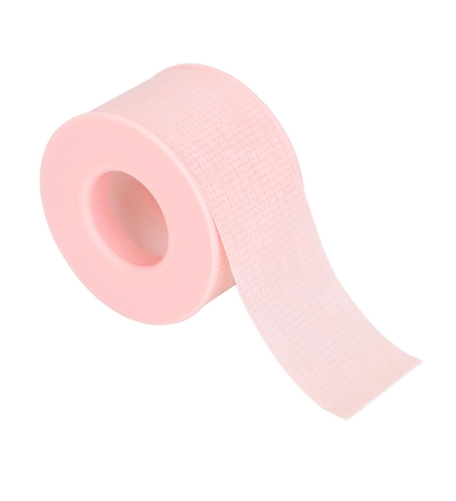 Eyelash Tape for Lash Extensions - Waterproof & Breathable Soft Silicone Gel - 2.5cm Portable Adhesive Tape (Roseate - Buy Online on SooperMarket.com