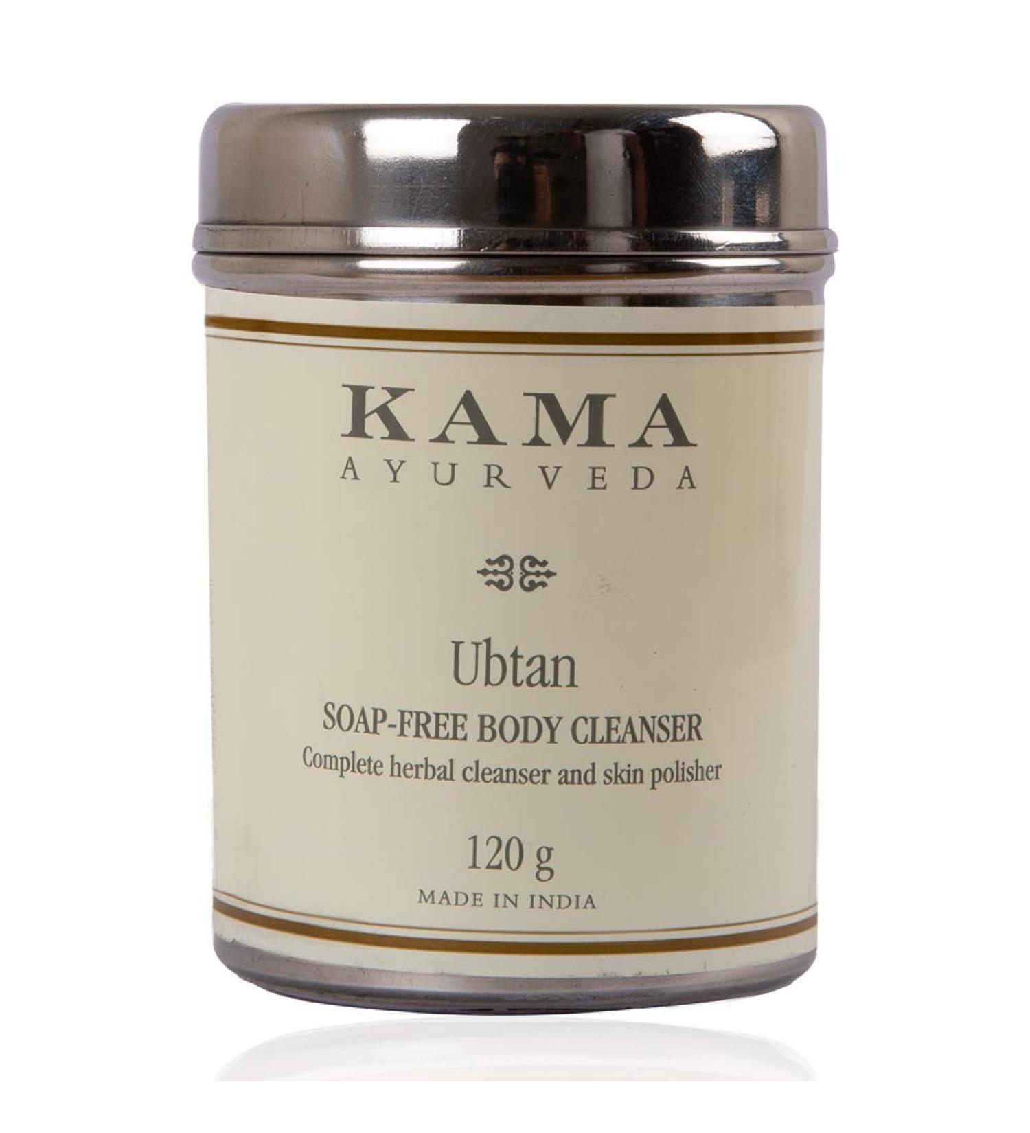 Kama Ayurveda Ubtan Soap-Free Body Cleanser 120g | Natural Ayurvedic Skin Care | International Shipping - Buy Online on SooperMarket.com