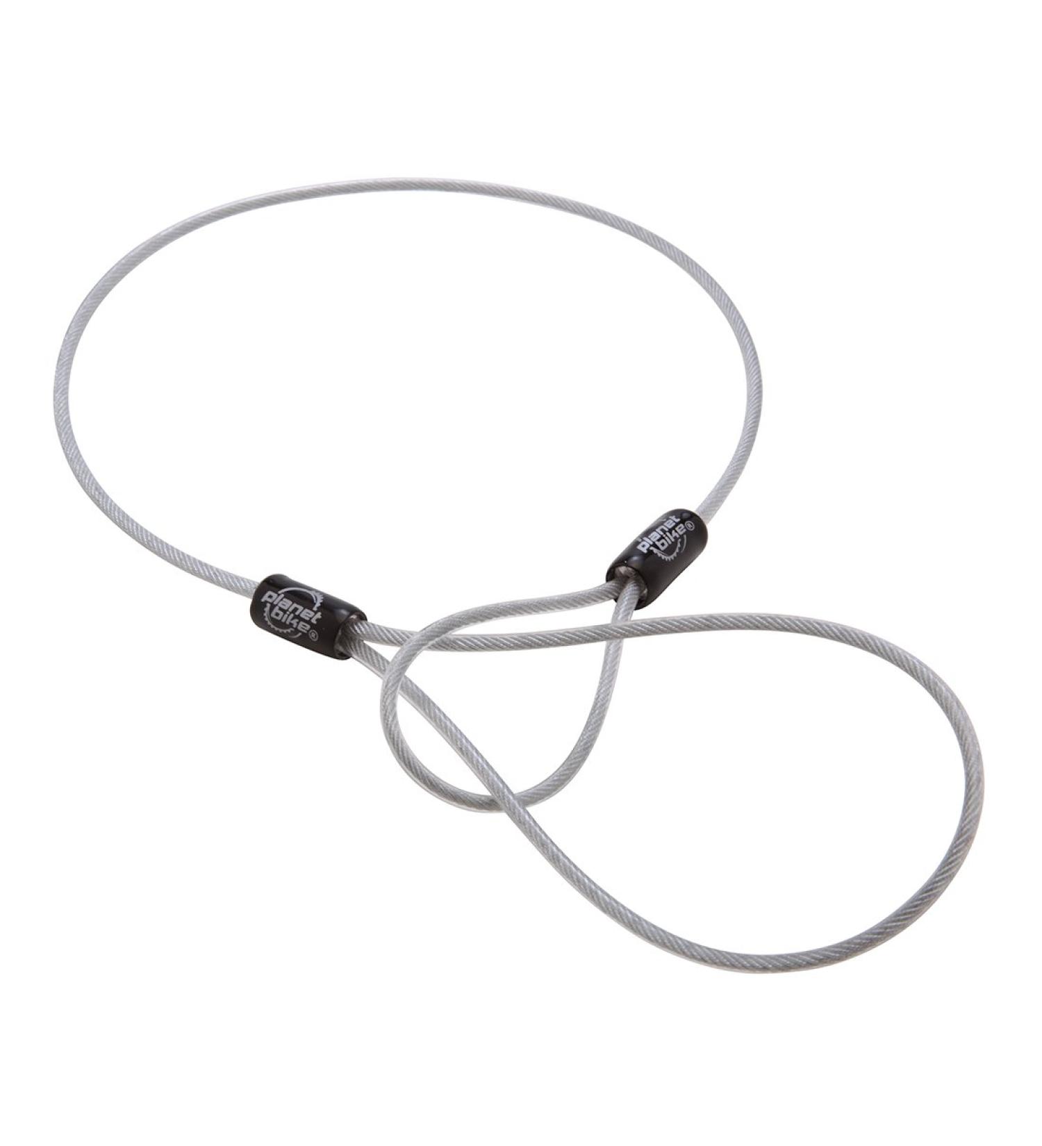 Planet Bike Seat Leash Bicycle Security Cable (2.5mm x 24-Inches)