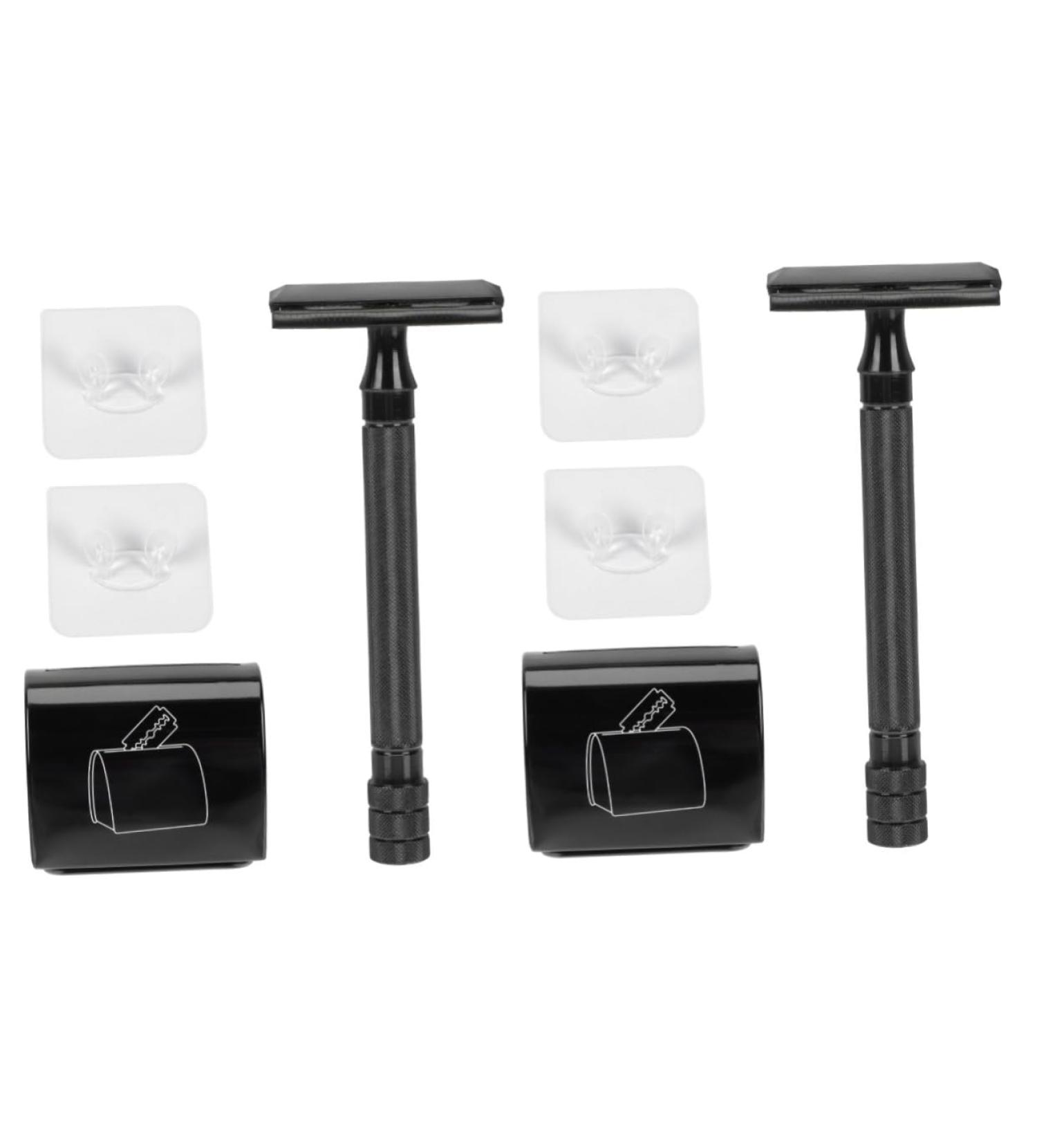 Buy Didiseaon 2 Sets Razor Set - Bracket Tin Box & Aluminum Alloy - International Shipping Available - Buy Online on SooperMarket.com