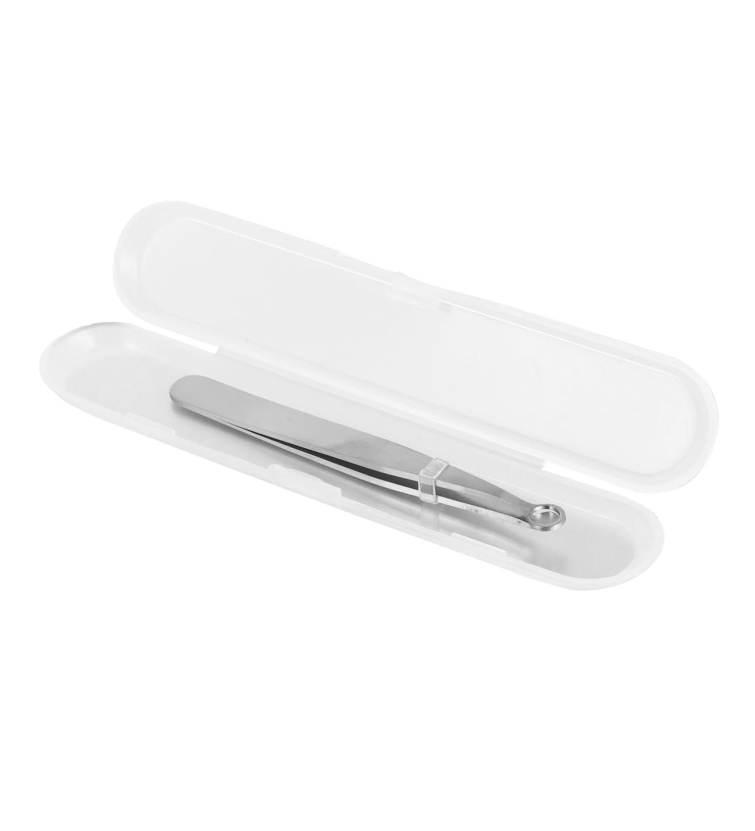 minkissy Tweezers Nose Hair Trimmer ingrown Hair Clippers Facial Hair brow Leg Hair Trimmer Nose Hair Tweezers Scissor Tweezers Nasal Hair Tweezer Hair Puller Stainless Steel Man Clippers - Buy Online on SooperMarket.com