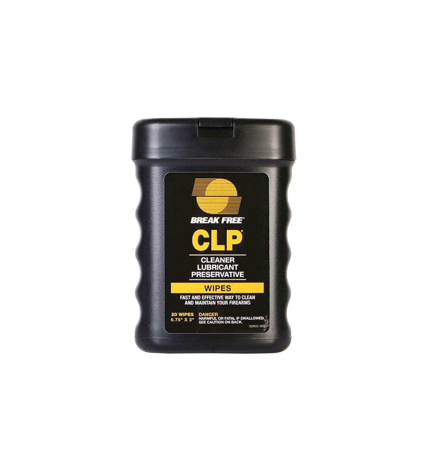 BREAK FREE Collector Gun Cleaner Wipes, Long Term Protectant, Cloth Wipes, 20 Wipes
