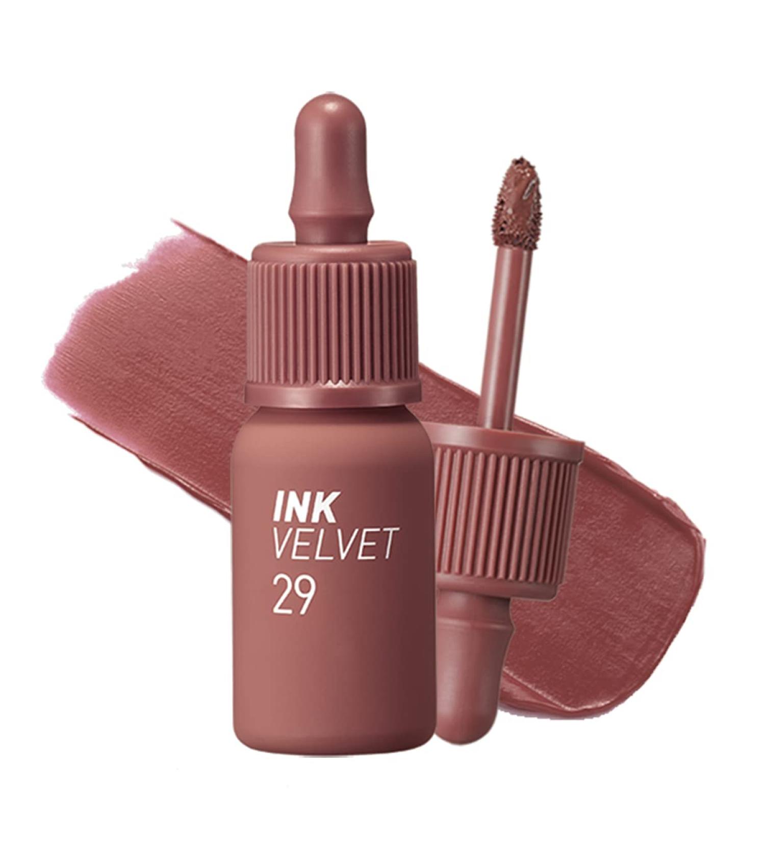 Peripera Ink the Velvet Lip Tint - Liquid Lip 029 Cocoa Nude (0.14 fl oz) - Buy Online on SooperMarket.com