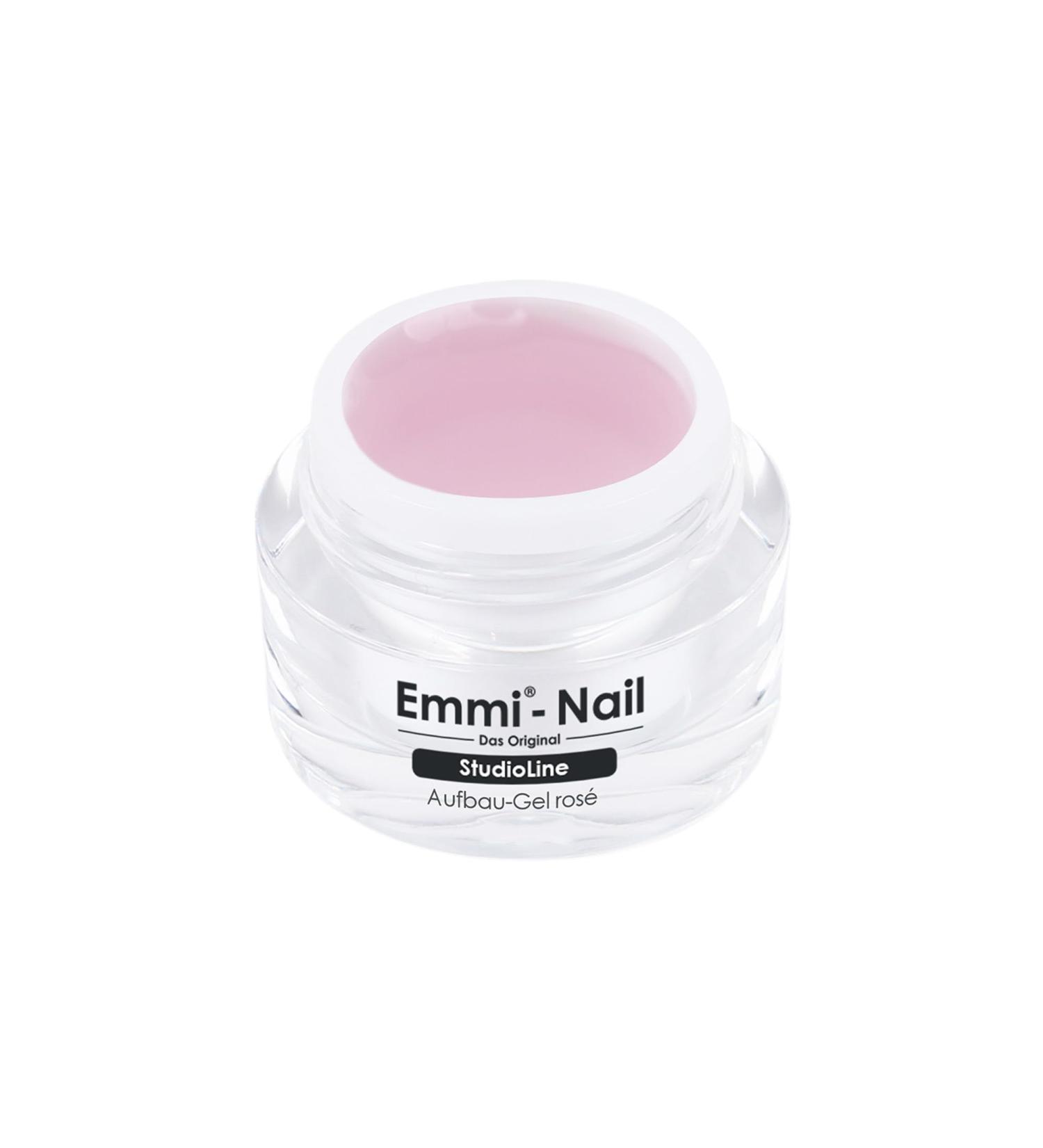 Emmi Nail Studioline Structure-Gel Ros - LED UV Gel for Natural Nail Reinforcement | Medium Viscosity & Self-Smoothing | 5ml (1 Pack) - Buy Online on SooperMarket.com