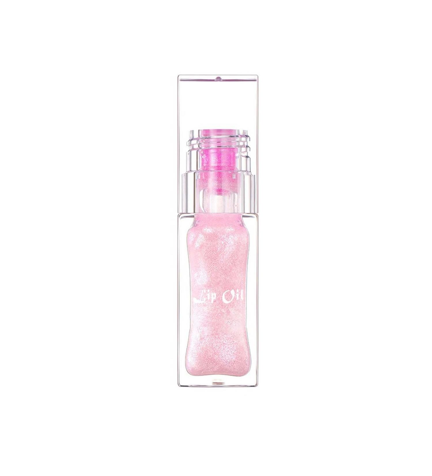 Lip Oil Discoloring Lip Oil Lip Lines Non-Stick Cup Non-Fading Lip Glaze Moisturising Lip Oil 6.5 ml ZrT276 (Pink One Size) 1 count (Pack of 1) pink - Buy Online on SooperMarket.com