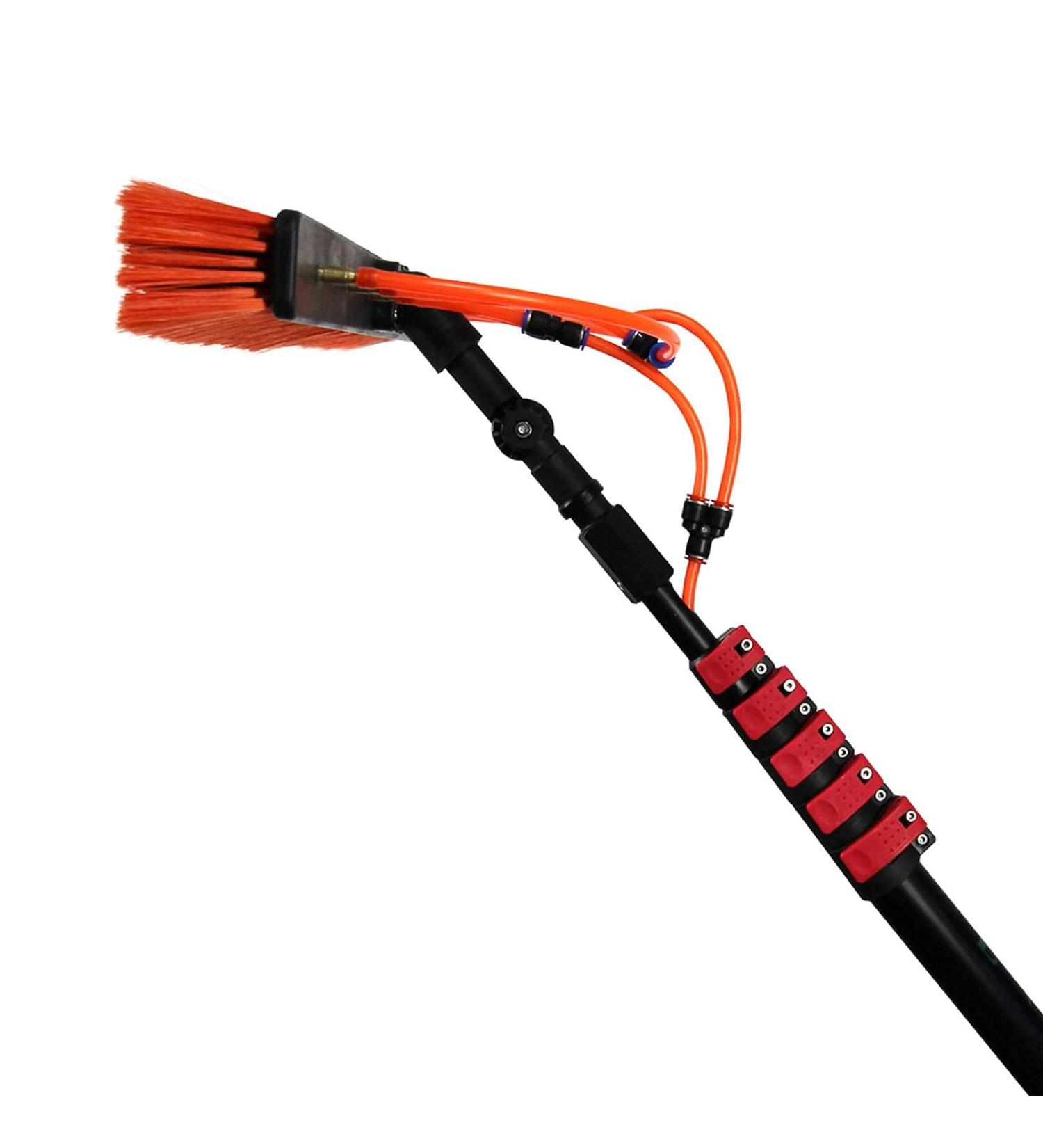 photovoltaic cleaner window cleaning pole Photovoltaic Panel Cleaning/Window Clean 6M-9M Water Fed Telescopic Brush/Extendable Cleaner Conservatory Roof Cleaning Tools 20FT/6M (Size : 5.4m/1 5.4m/17.7ft - Buy Online on SooperMarket.com
