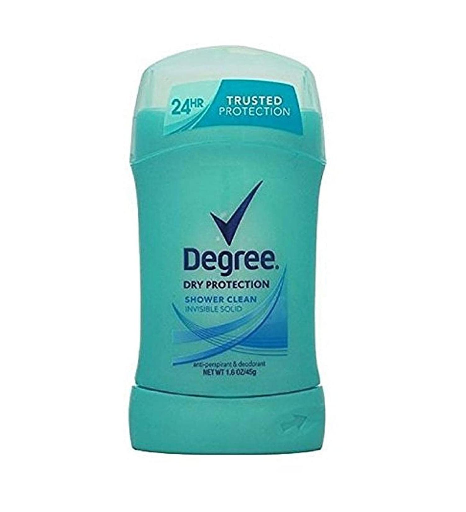 Degree Shower Clean Dry Protection Antiperspirant Deodorant Stick 1.6 oz - Blue - Buy Online on SooperMarket.com
