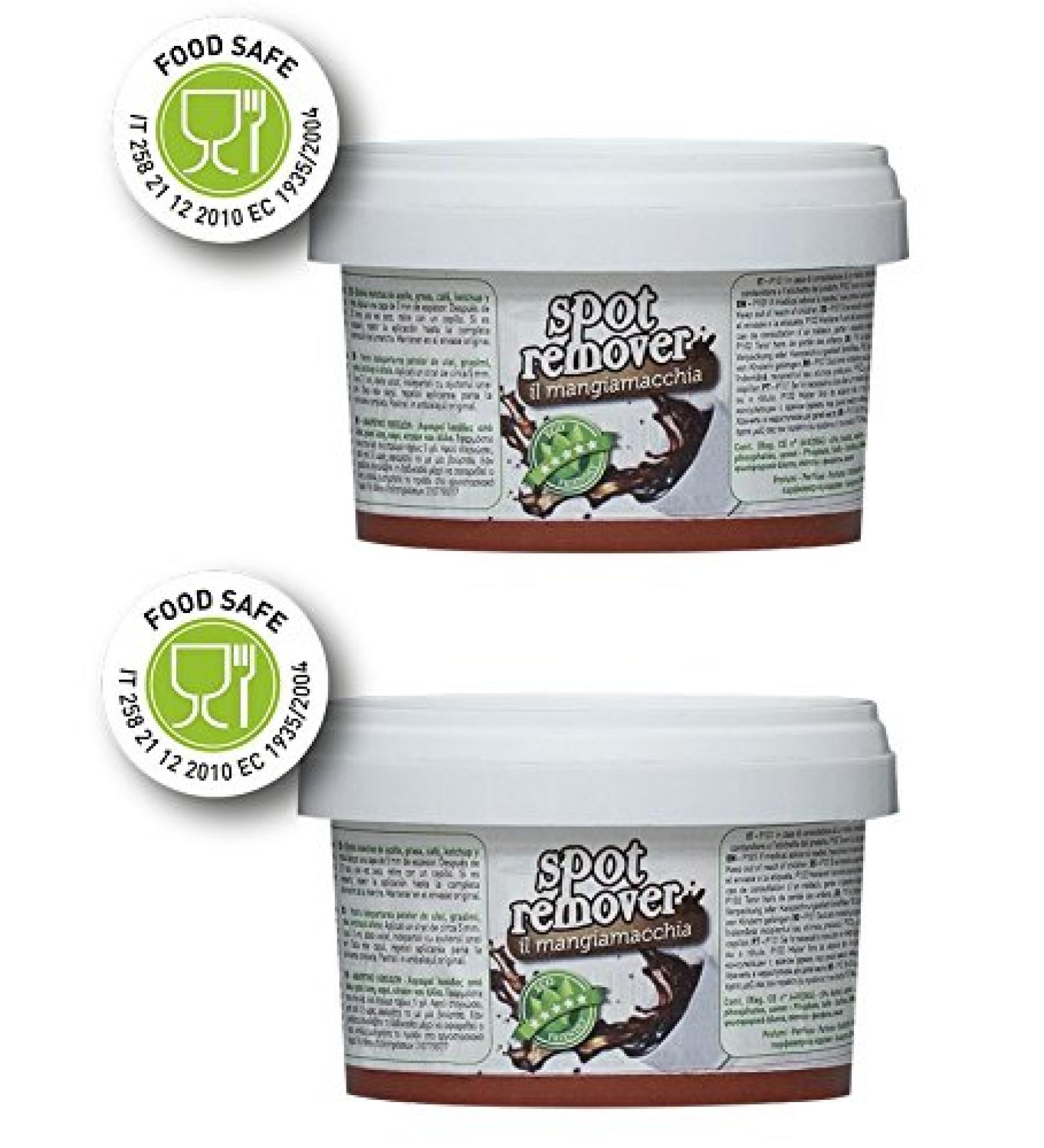 Bellinzoni Mangiamacchia Spot Remover - 2 x 500 ML | Oil & Grease Cleaner for Natural Stone Marble Granite & Limestone - International Shipping - Buy Online on SooperMarket.com