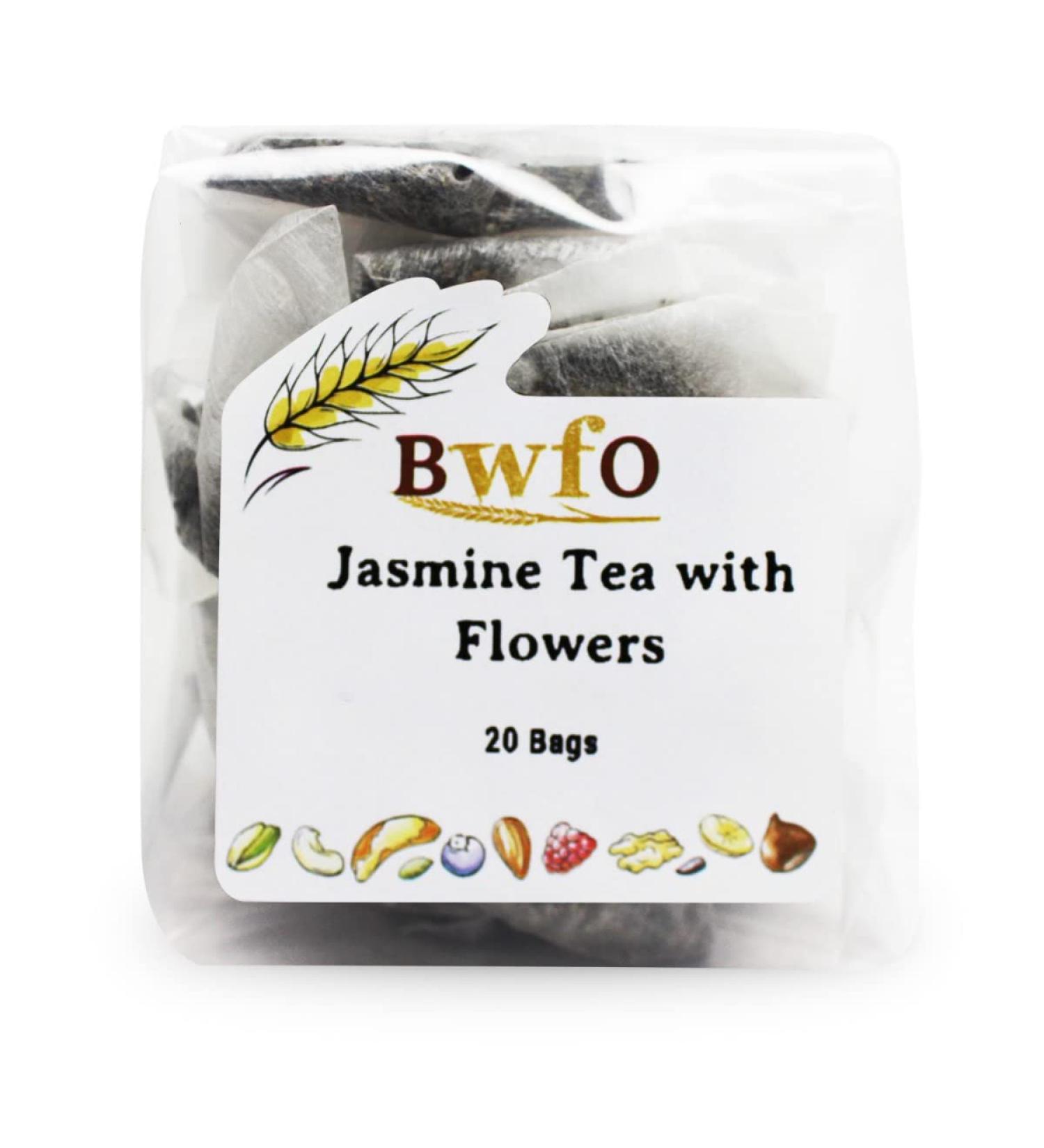 Jasmine Tea with Flowers 20 Bags (BWFO)