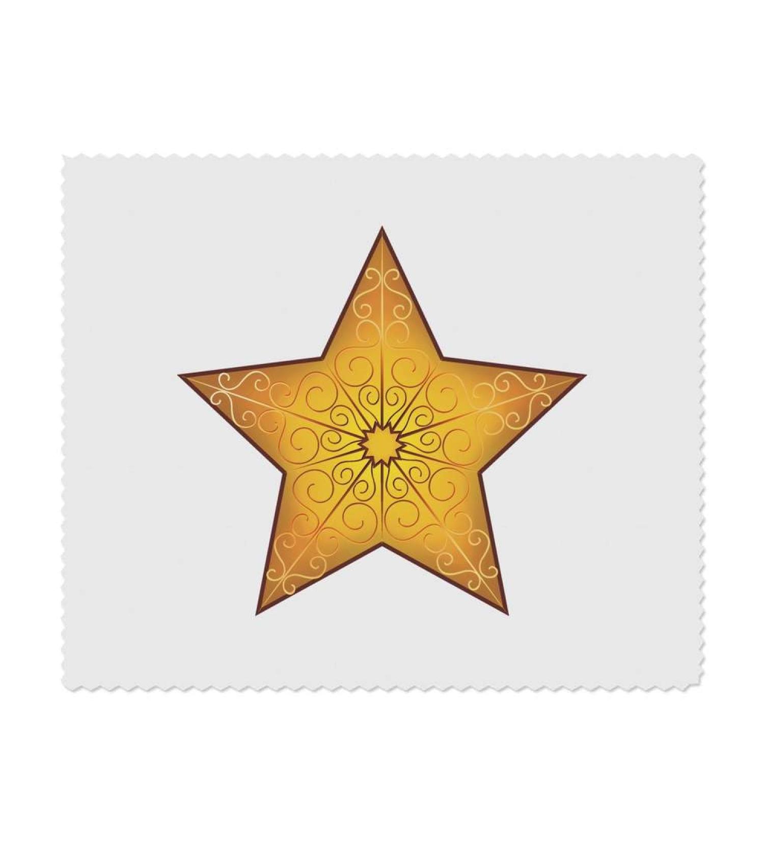 Buy 2 x Decorative Star Microfiber Glasses Cleaning Cloths | Perfect for Streak-Free Shine | International Shipping - Buy Online on SooperMarket.com