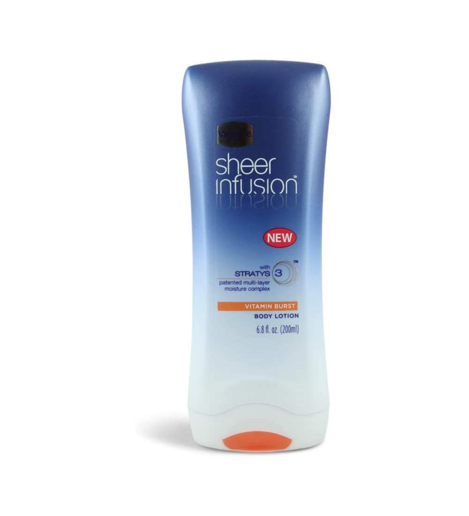 Vaseline 6.80Z Sheer Infusion Vitamin Burst Body Lotion