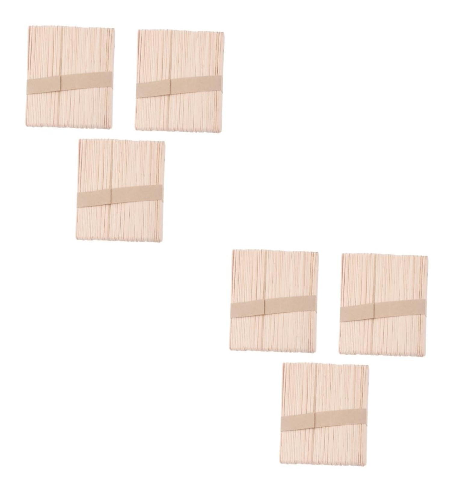 Angoily 300 Pcs Wooden Wax Spatula Set - Ideal for Waxing & Cosmetic Procedures | Premium Quality eCommerce - Buy Online on SooperMarket.com