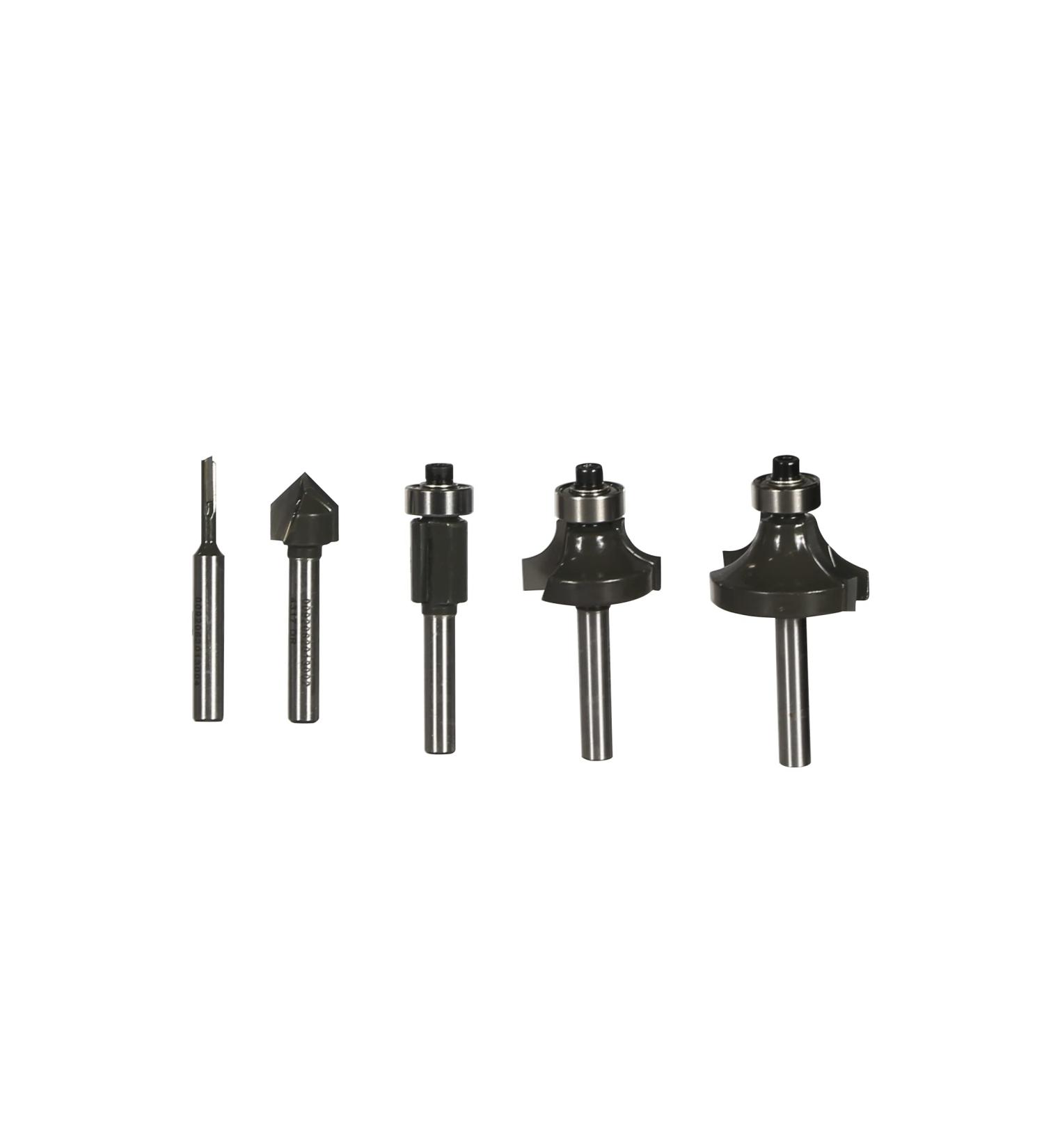 RYOBI RAKRBS5 Router Cutters 5 Piece 6 mm - Buy Online on SooperMarket.com